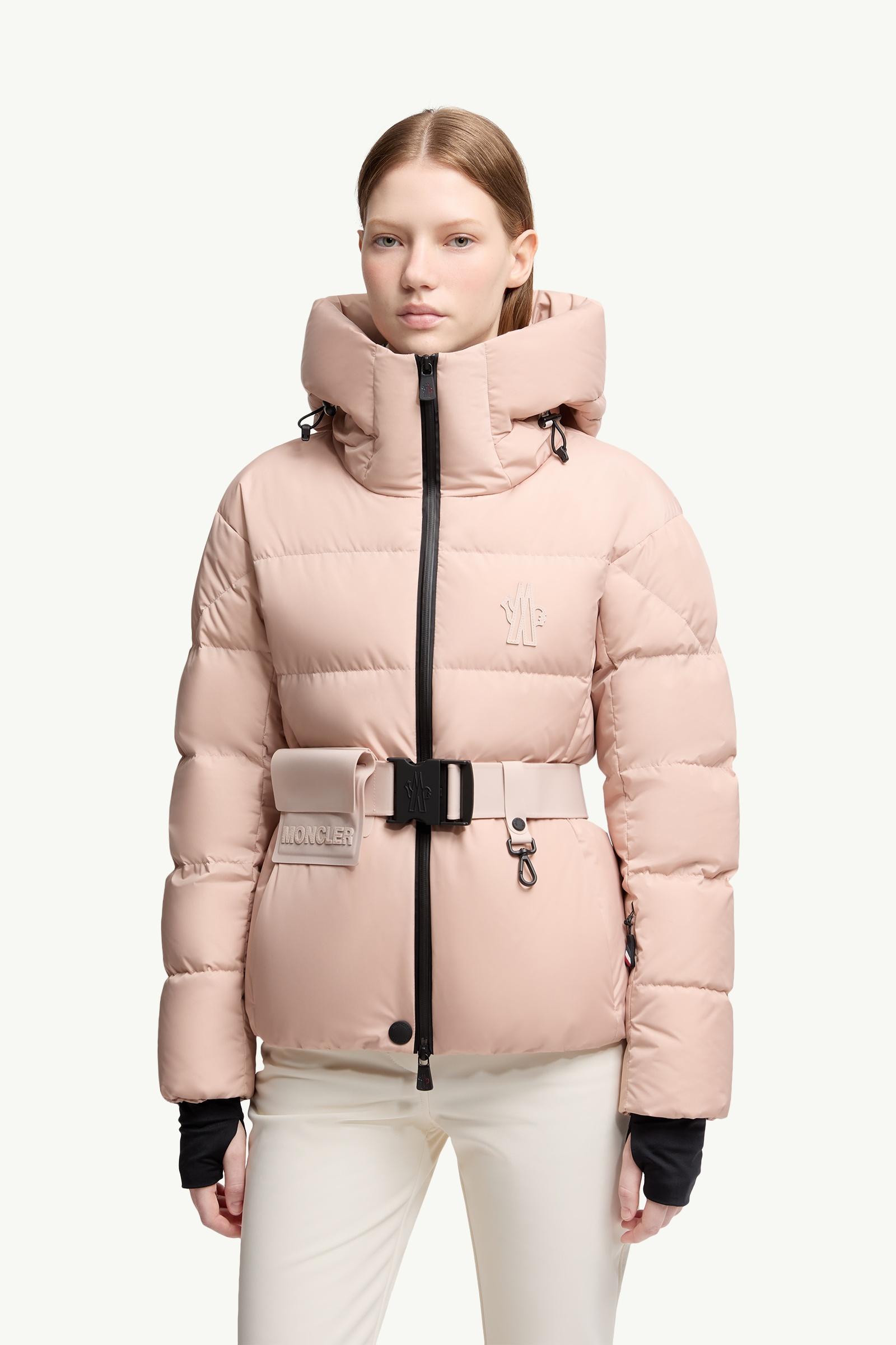 Pink Bouquetin Hooded Insulated Ski Jacket - Ski Jackets for Women