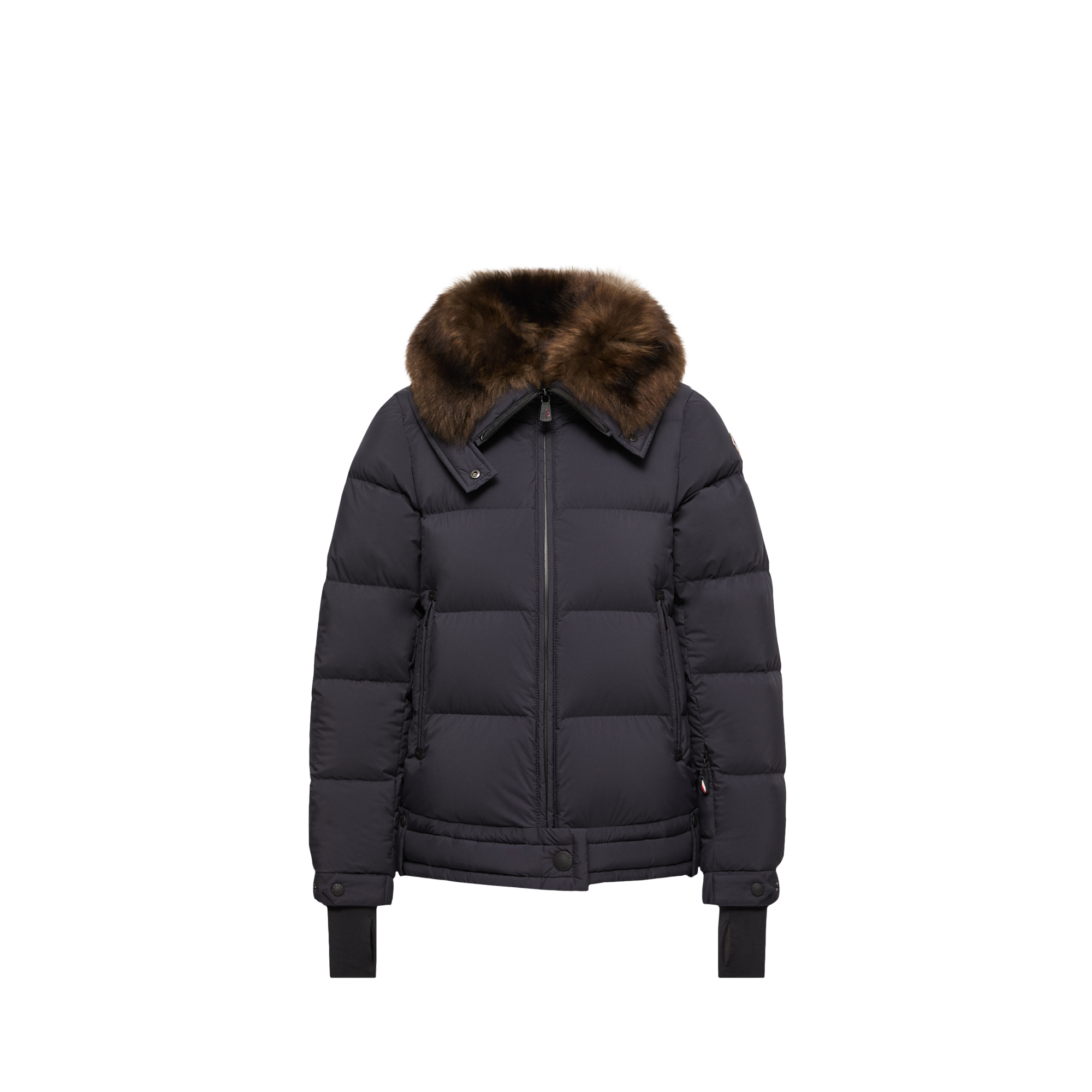 Grenoble Arabbas Shearling-Trimmed Down Ski Jacket für Women in Blue in Size: 1 - Bild 1