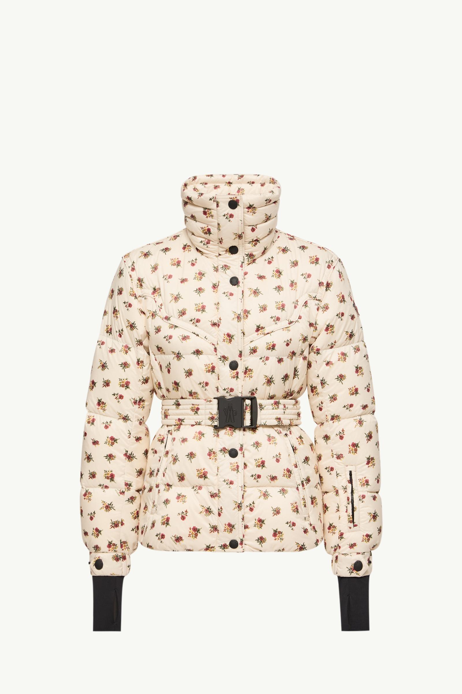 Karshi花卉圖案保暖滑雪外套 女士 象牙白色 Moncler, 1 of 0