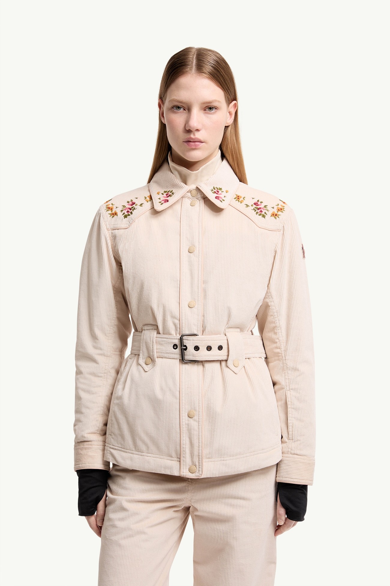 Surchemise de ski Olonne isolante Femmes Beige Clair Moncler 3