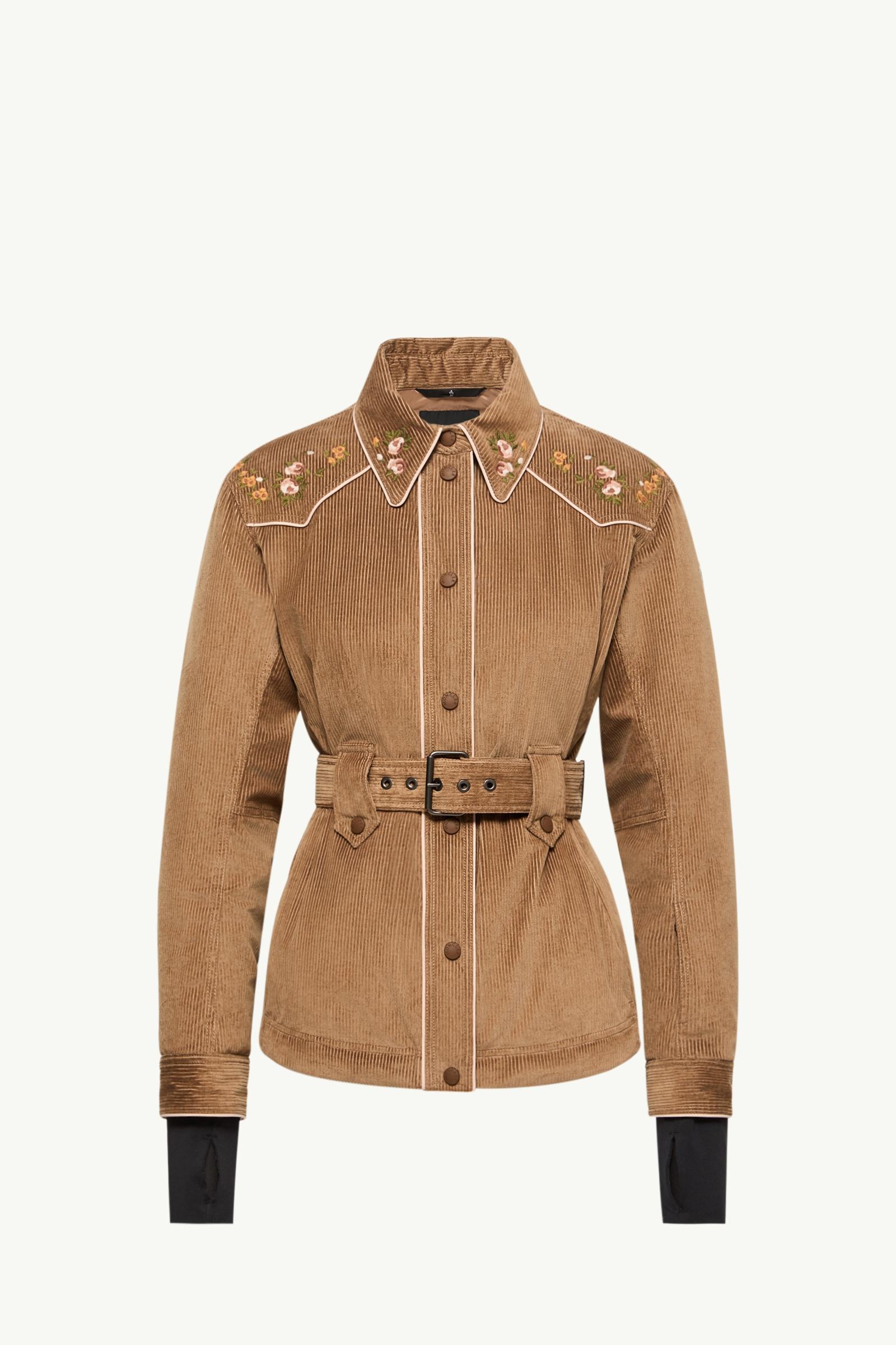 Olonne保暖滑雪恤衫式外套 女士 駱駝米色 Moncler, 1 of 0