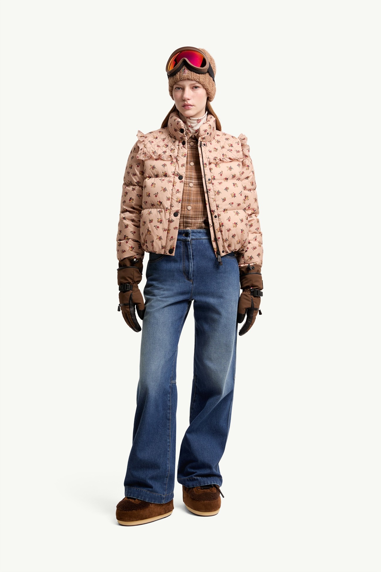 女士牛仔长裤 女士 丹宁蓝 Moncler 0