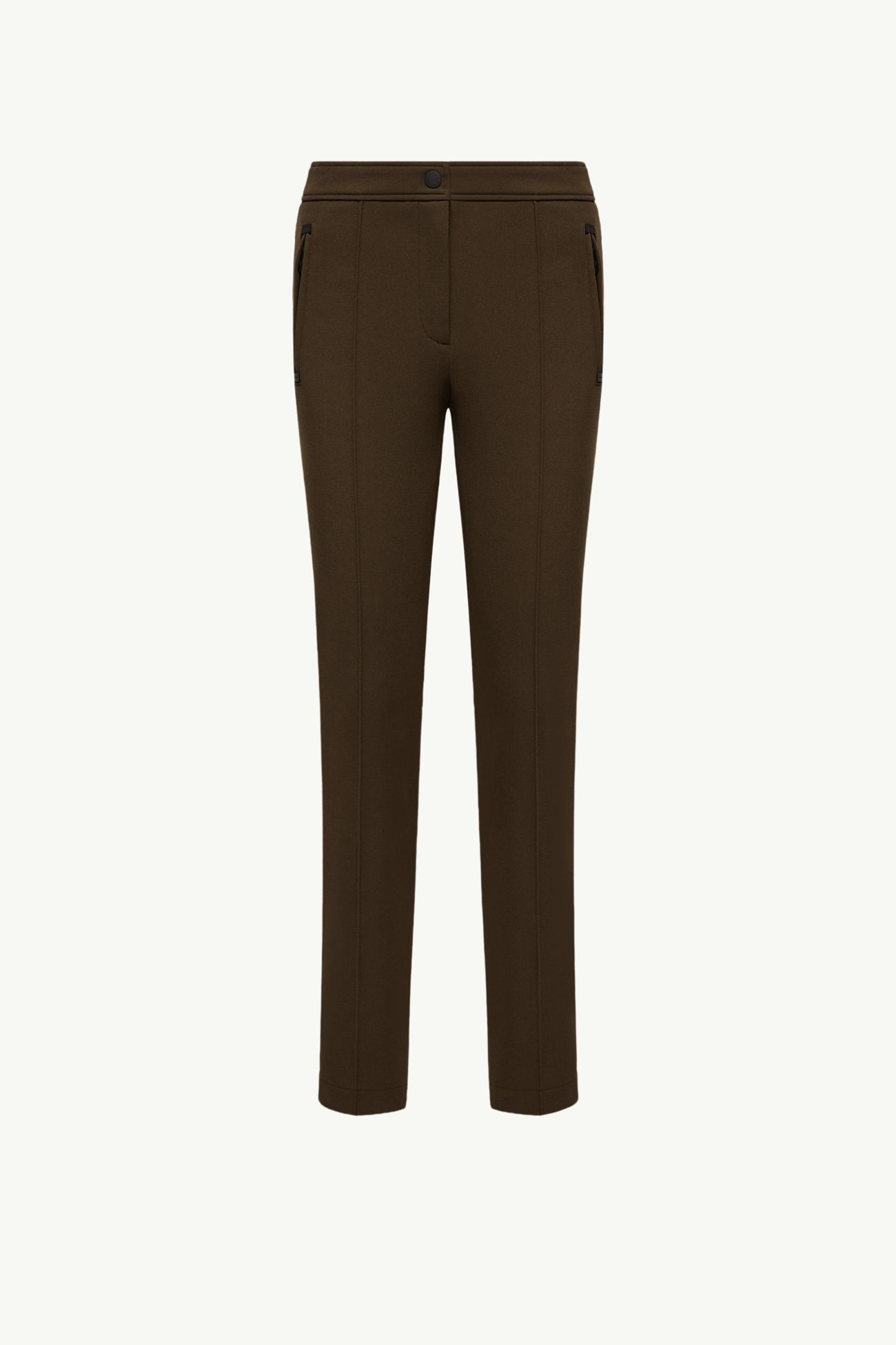 Pantaloni in twill tecnico Donna Verde Oliva Moncler 2
