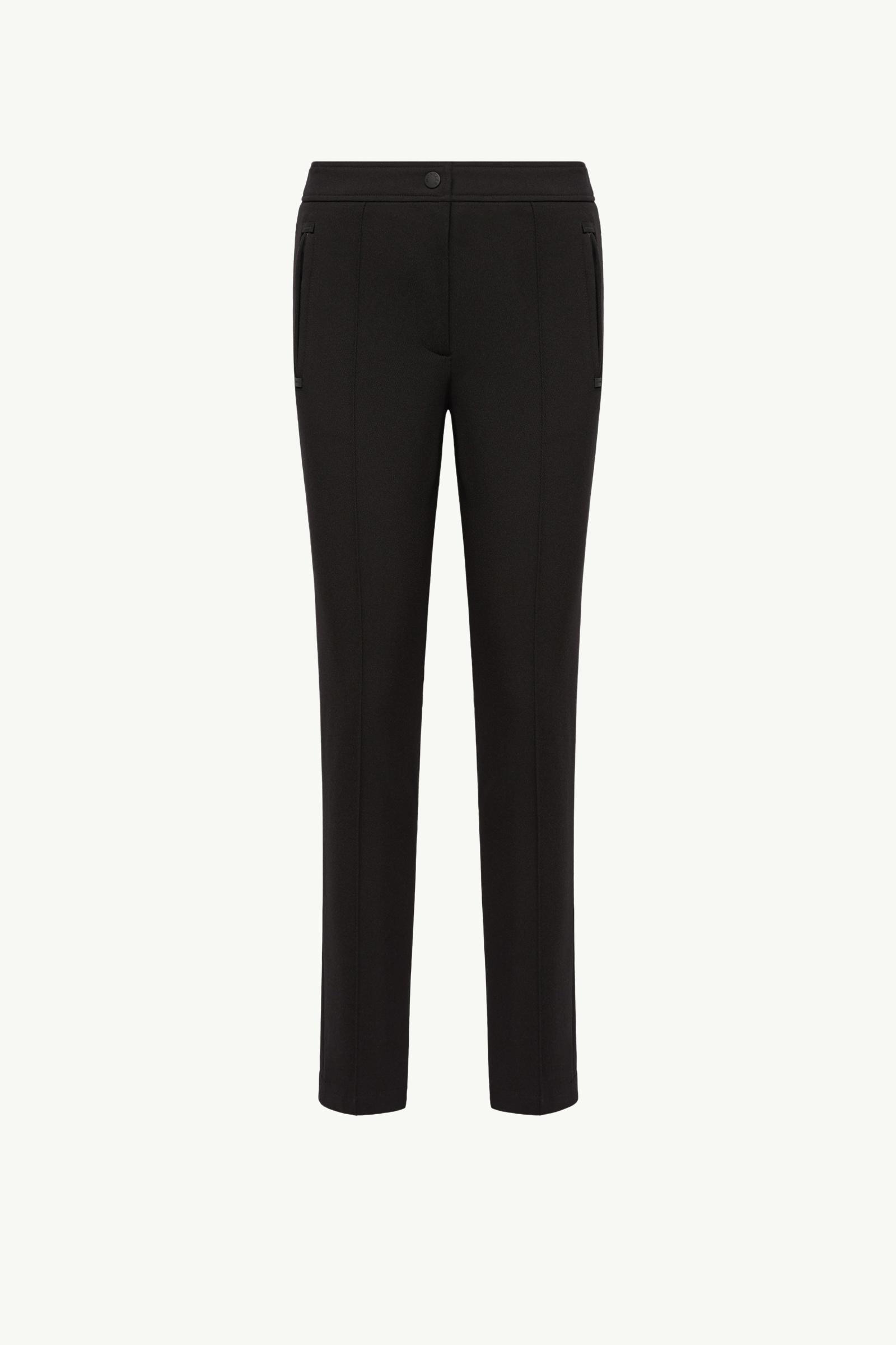 Pantaloni in twill tecnico Donna Nero Moncler, 1 of 0