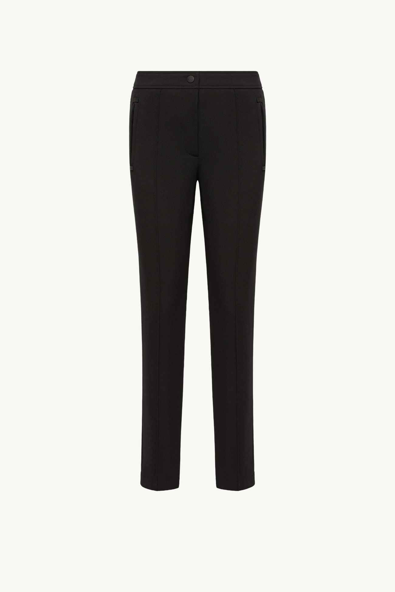 Technical Twill Trousers Women Black Moncler 2