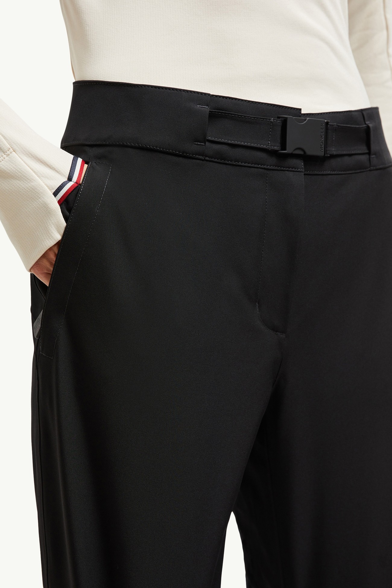 Insulated Ski Trousers Women Black Moncler 5