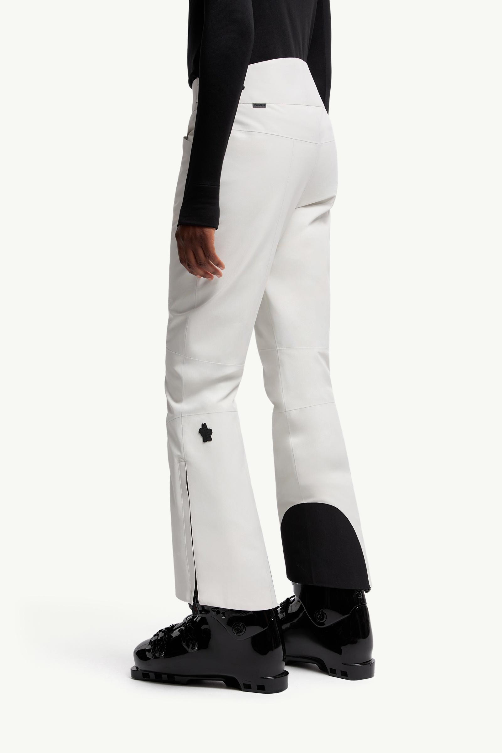 White Padded GORE-TEX® Ski Trousers - Ski Pants for Women | Moncler IT