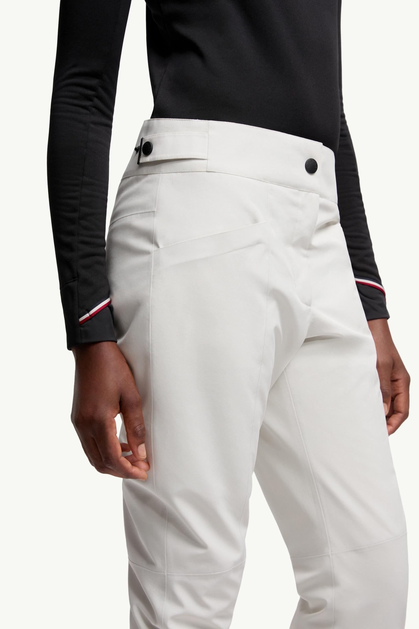 White Padded GORE-TEX® Ski Trousers - Ski Pants for Women | Moncler IT