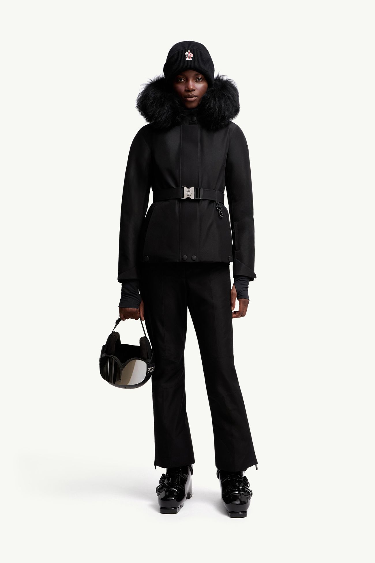 Pantalones de esquí GORE-TEX® acolchados Mujer Negro Moncler 0