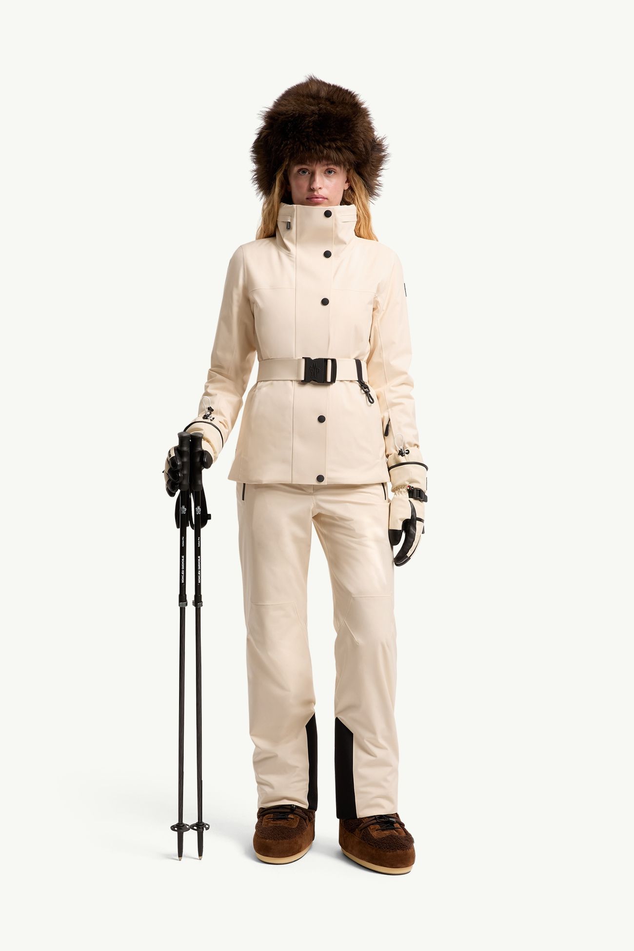 女士保暖长裤 女士 象牙白 Moncler 0