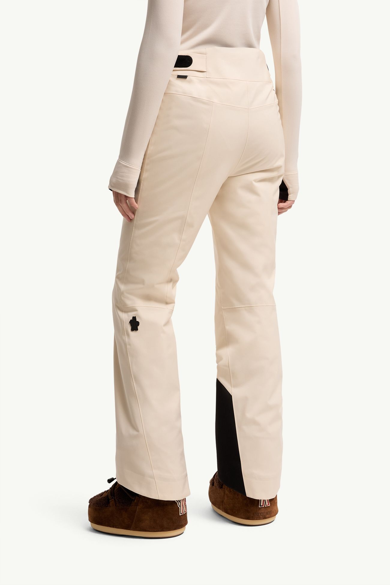 Pantaloni da Sci Isolanti Donna Bianco Avorio Moncler 4