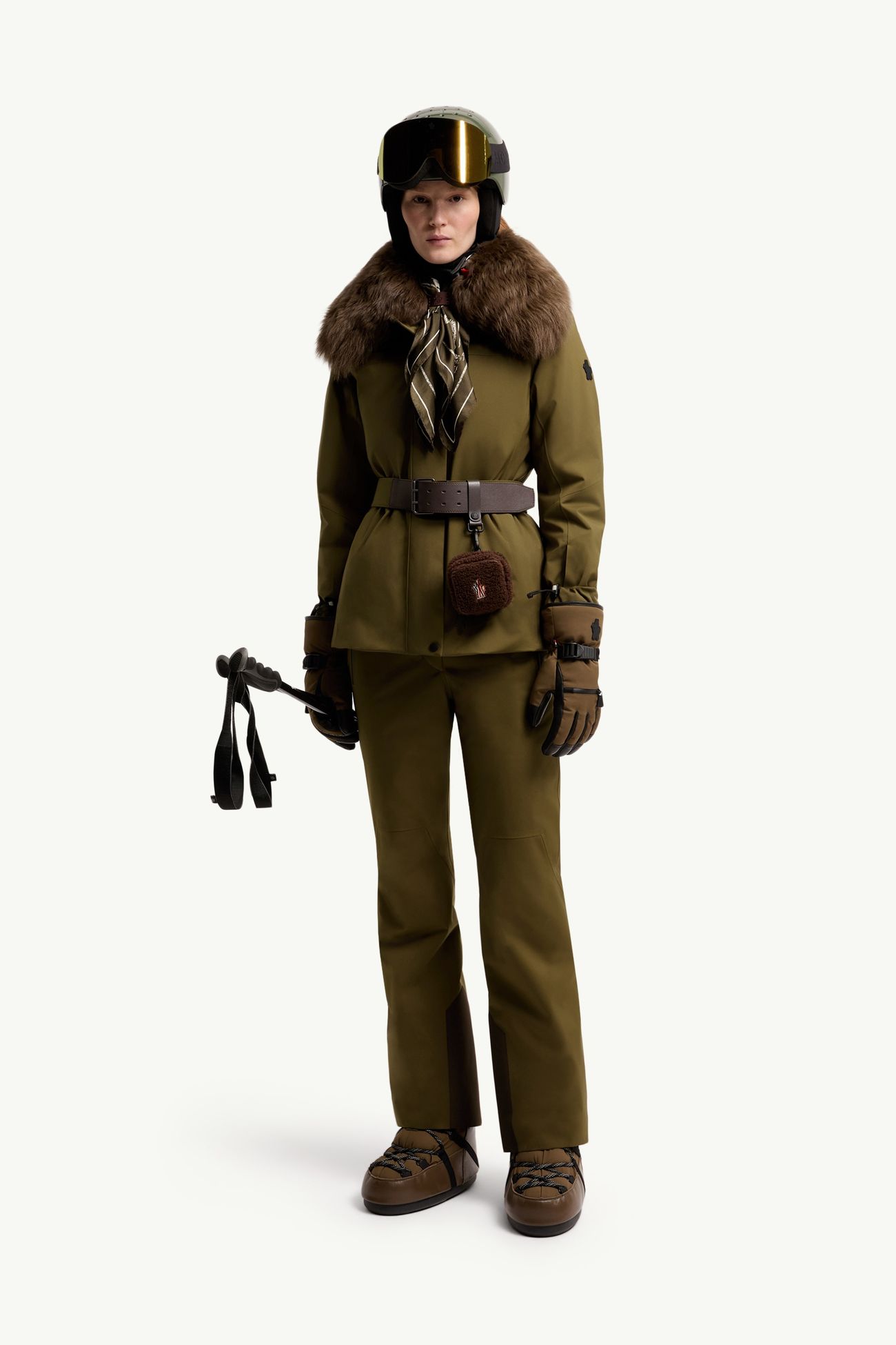 女士保暖长裤 女士 橄榄绿 Moncler 0