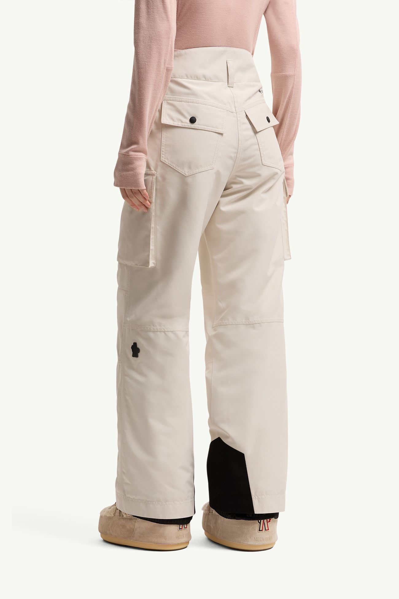 GORE‑TEX® Laminate Insulated Ski Trousers Women White Ivory Moncler 4