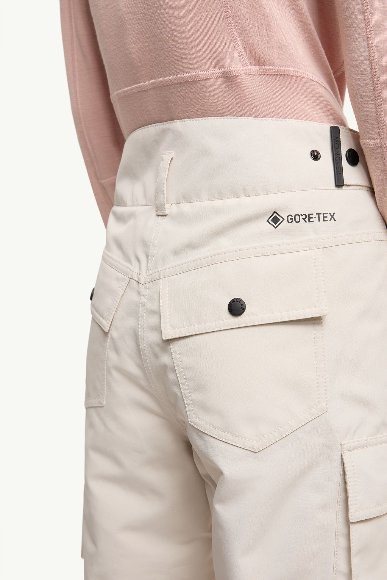 GORE‑TEX® Laminate Insulated Ski Trousers Women White Ivory Moncler 5