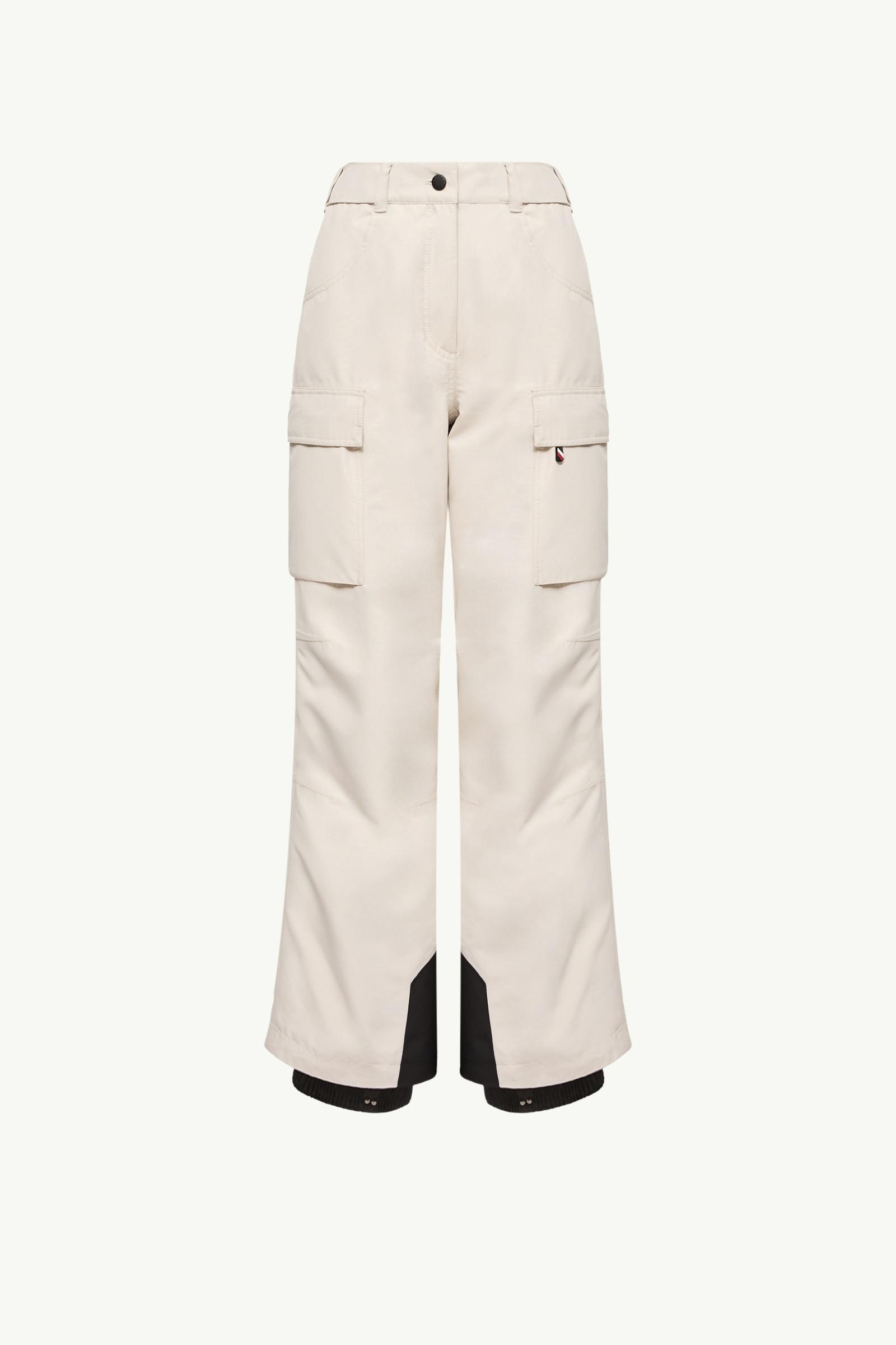 Pantaloni da sci isolanti in GORE‐TEX® laminato Donna Bianco Avorio Moncler, 1 of 0