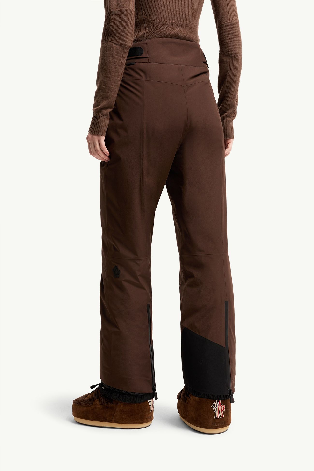 Pantalones de esquí aislantes de GORE‑TEX® laminado Mujer Marrón Moncler 4