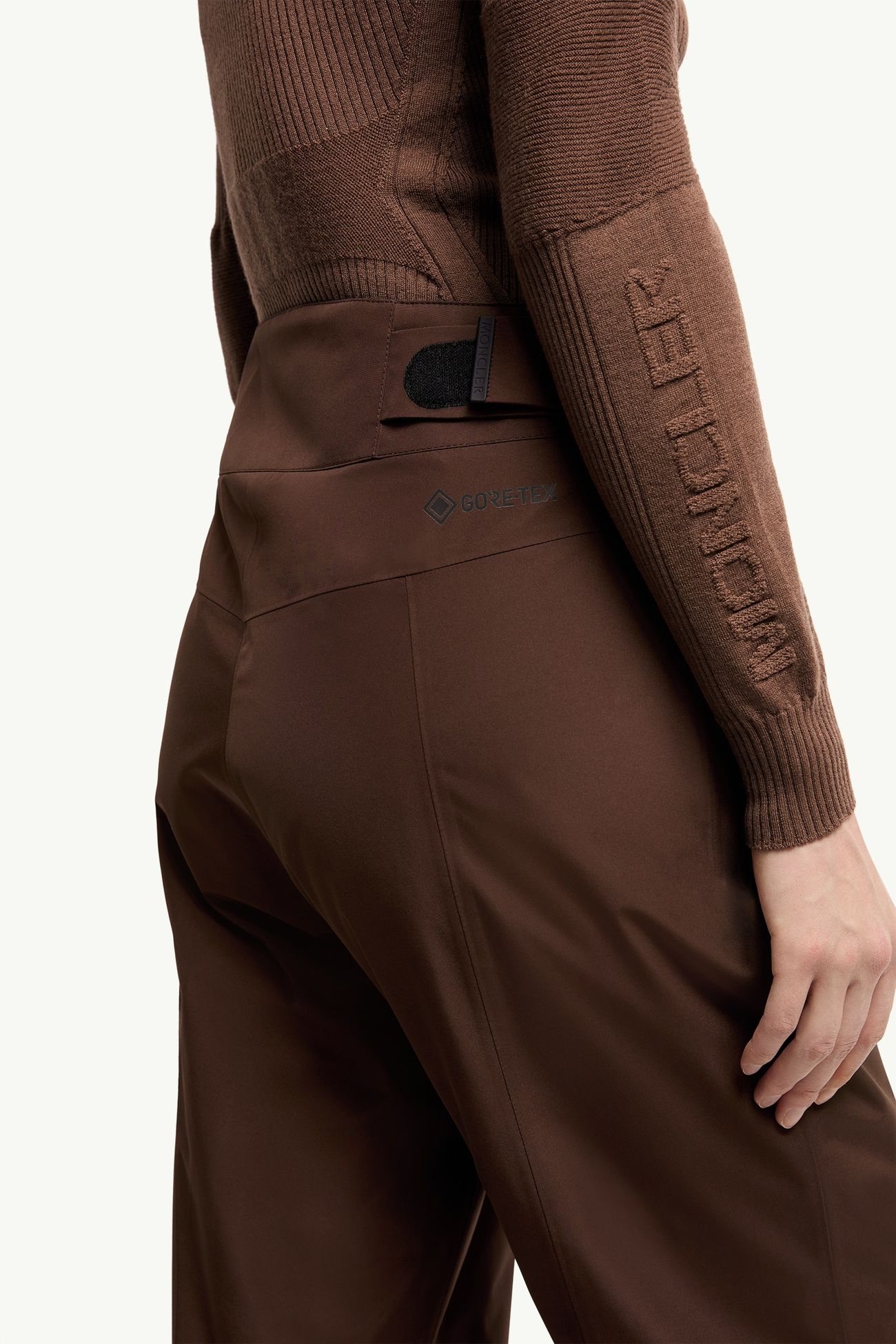 Pantalones de esquí aislantes de GORE‑TEX® laminado Mujer Marrón Moncler 6