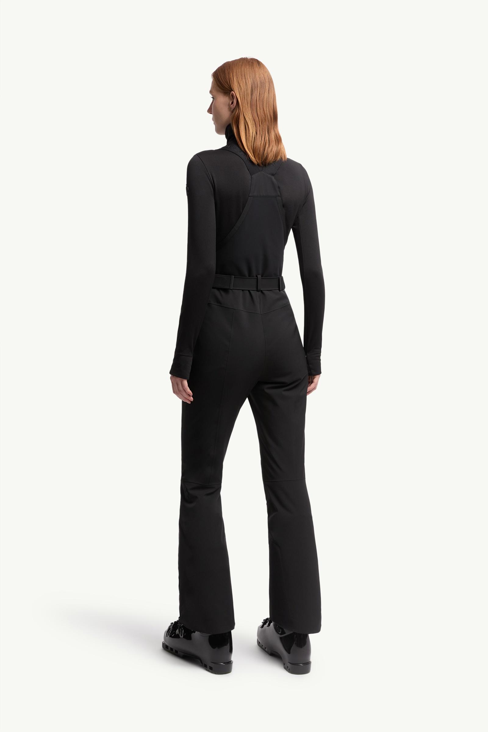 Black Insulated Ski Bib - Ski Pants for Women | Moncler US