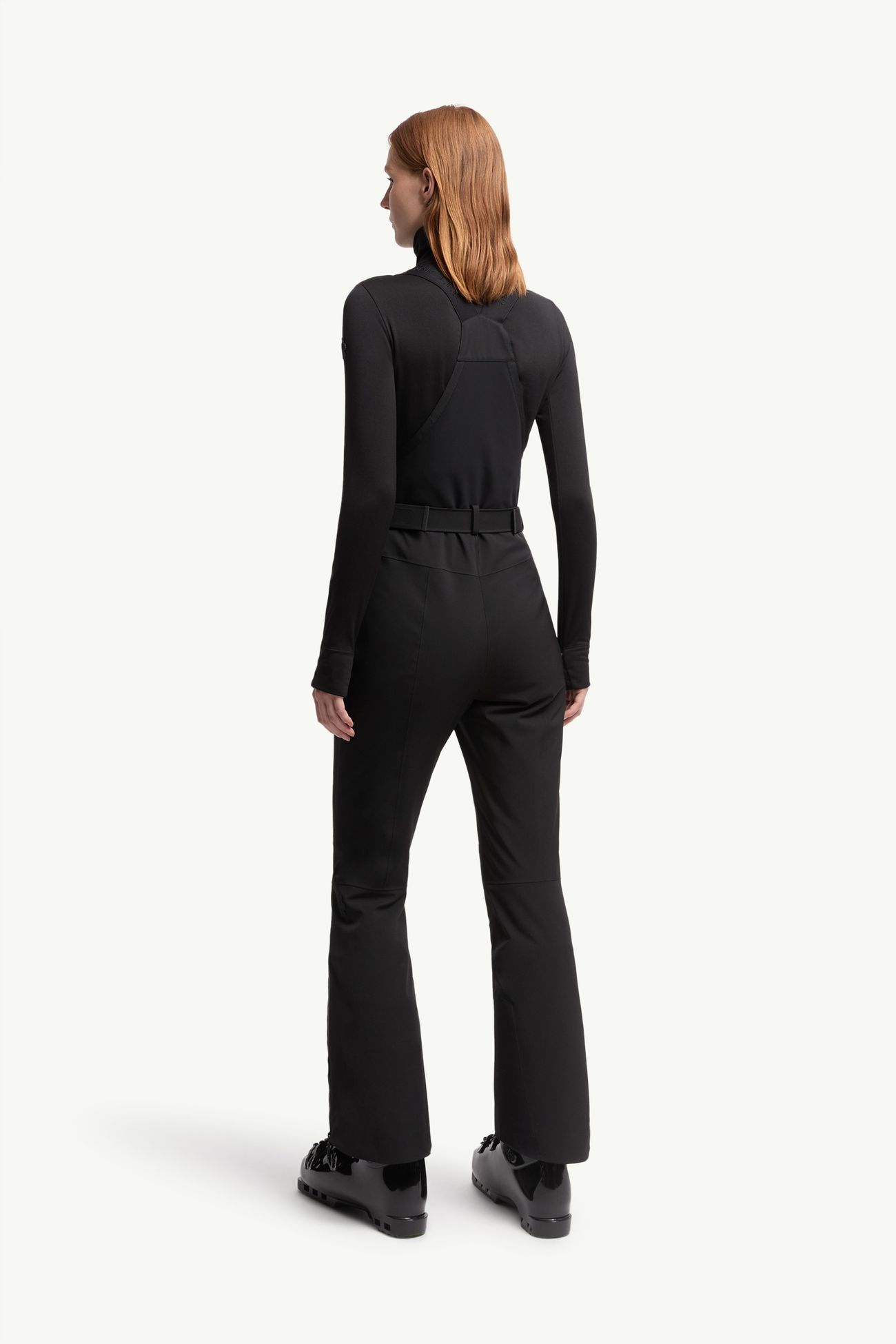 Isolierte Ski-Latzhose Damen Schwarz Moncler 4