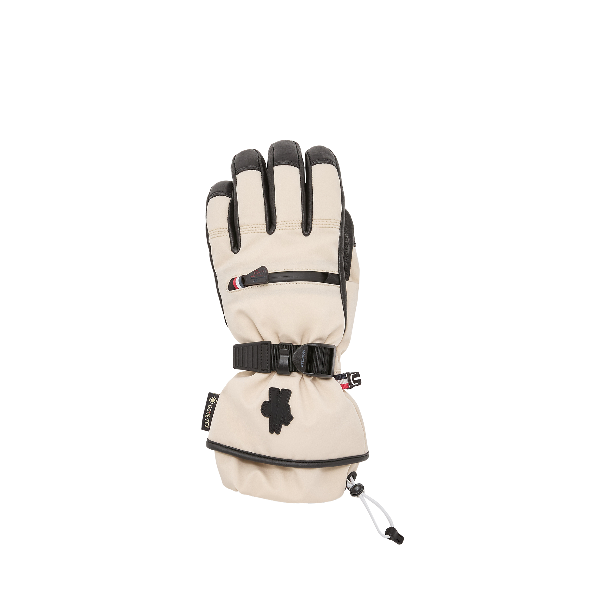 Moncler Grenoble Women's Beige Logo Gore-Texâ® Ski Gloves Small - Mytheresa - Image 3