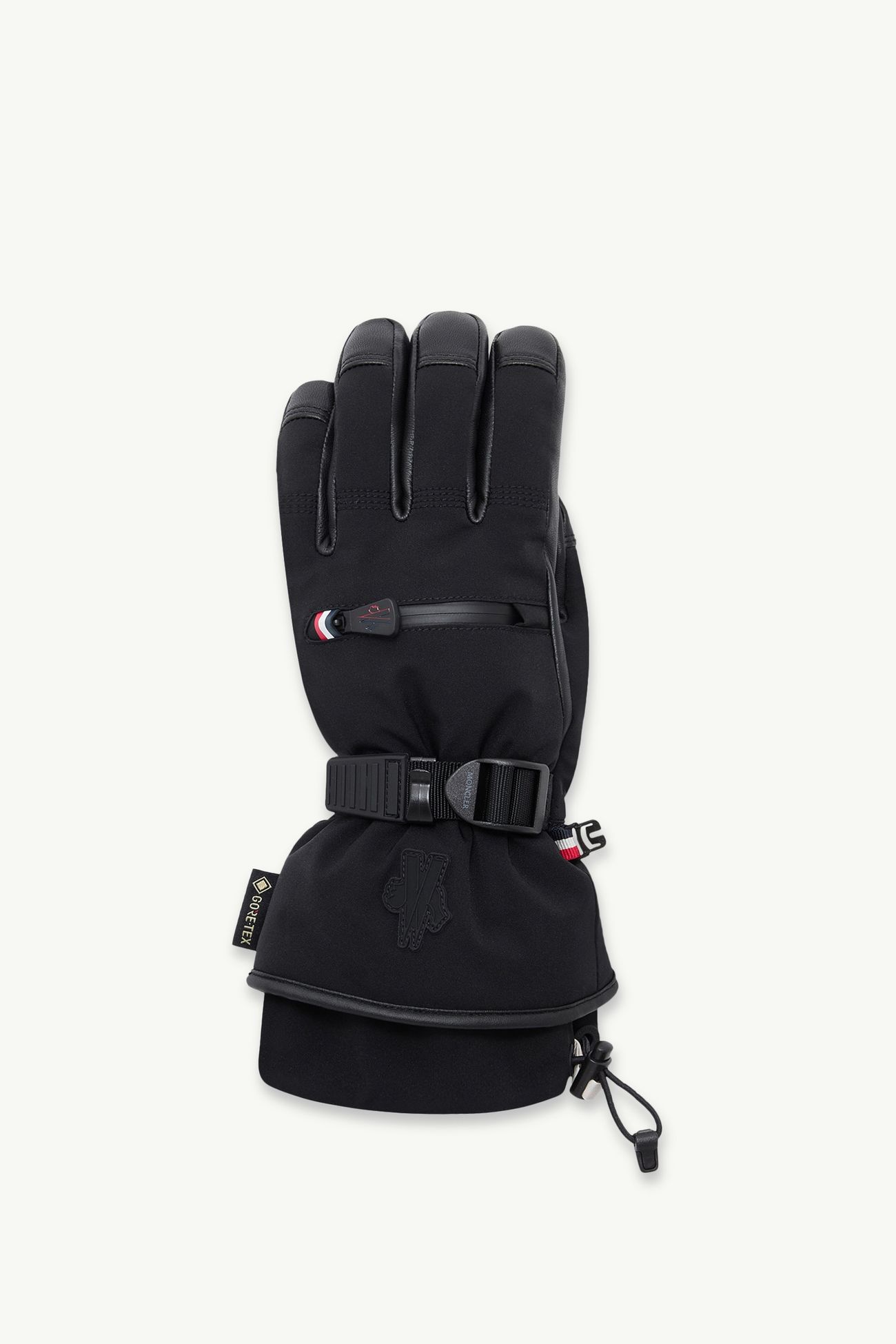 Guanti imbottiti Donna Nero Moncler 0