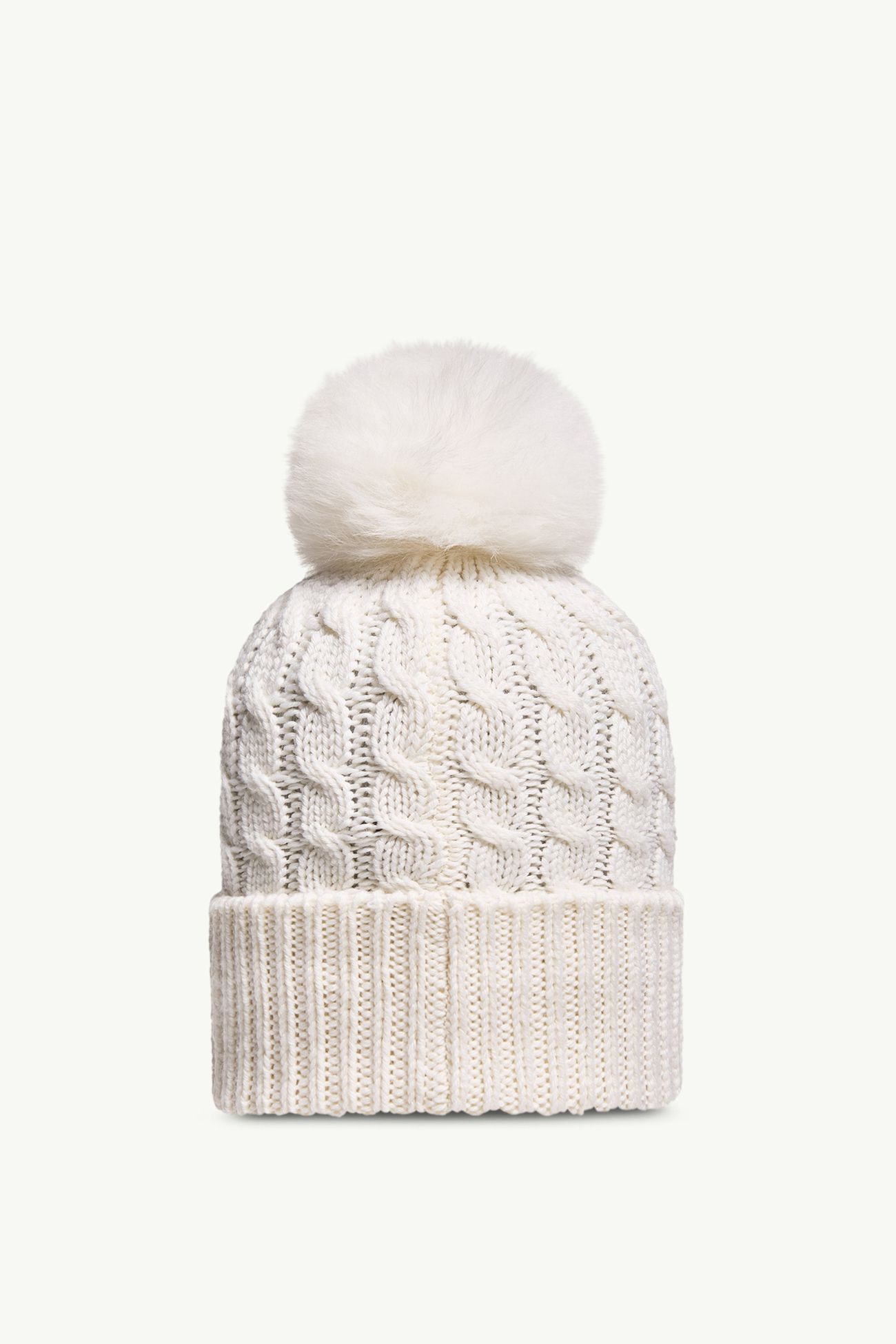ニットキャップ レディース ホワイト Moncler 3