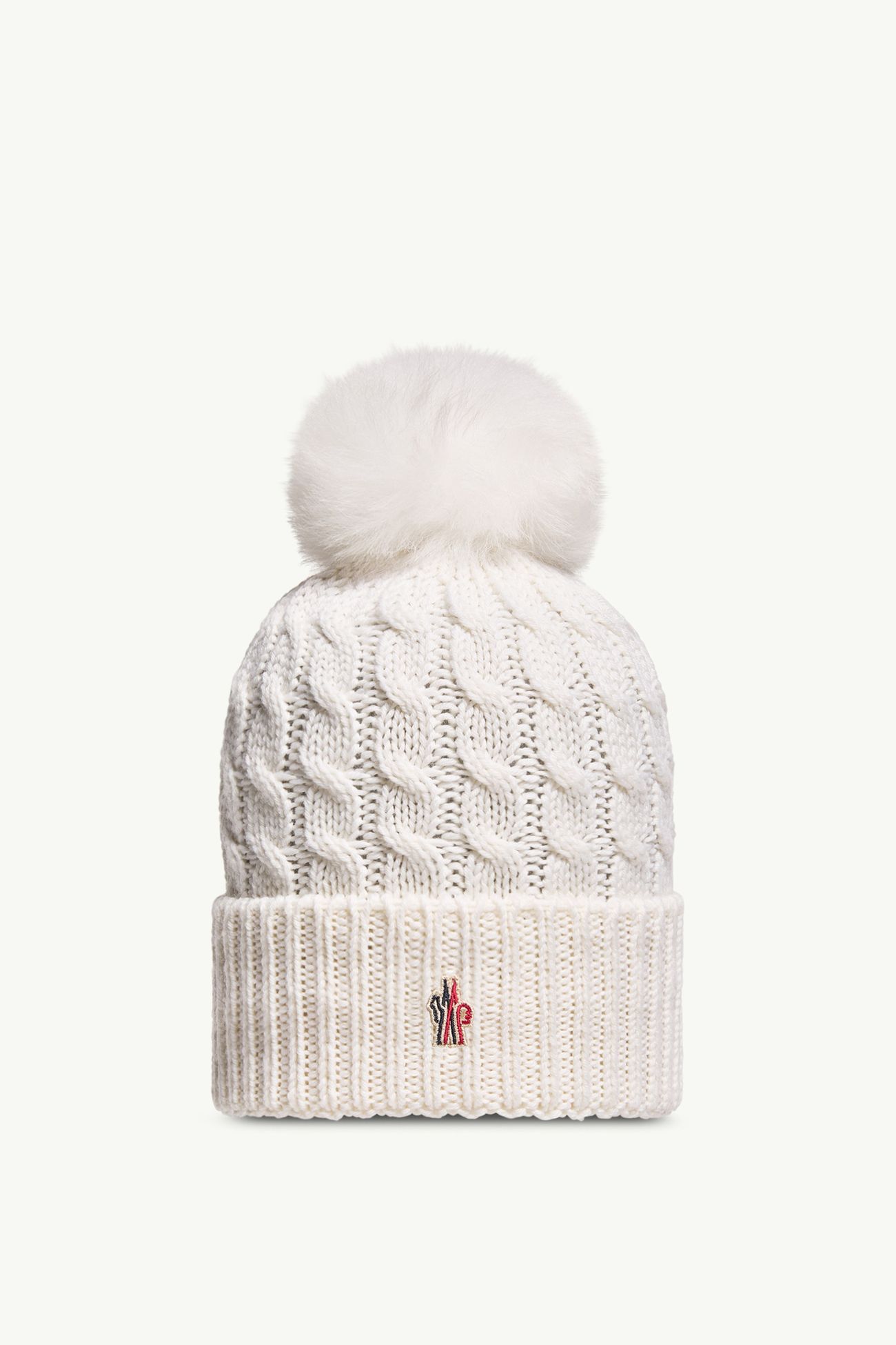 ニットキャップ レディース ホワイト Moncler 0