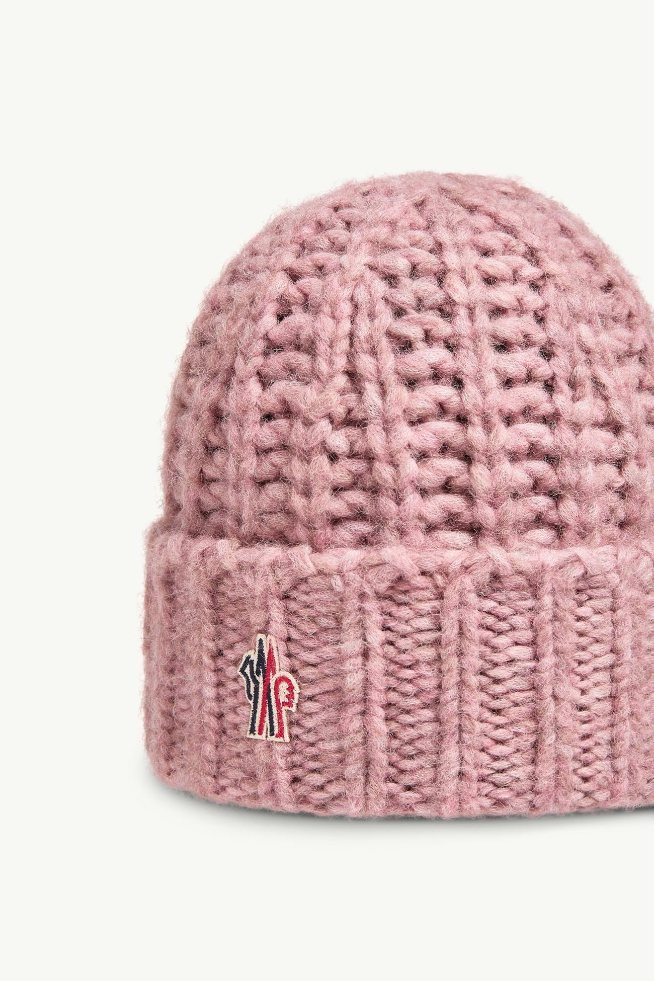 女士羊驼毛混纺罗纹针织便帽 女士 红色 Moncler 2