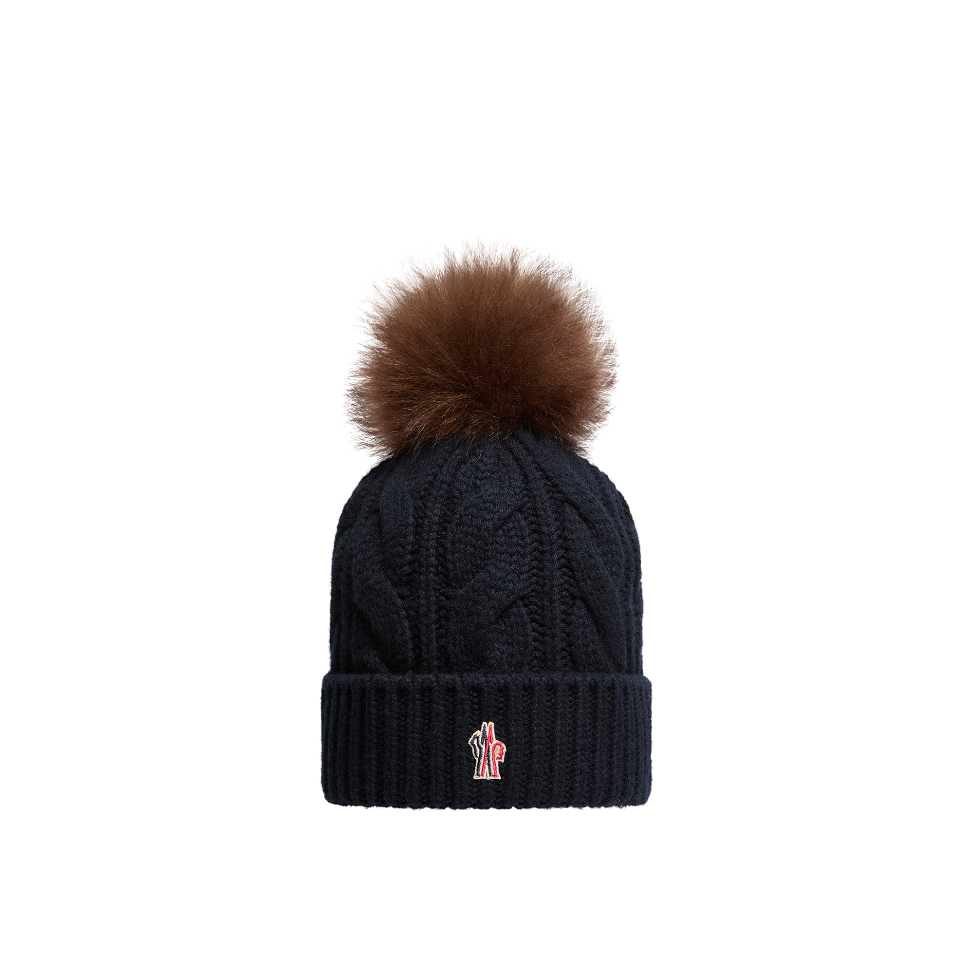 Moncler , Accessories, Female, Blue, One Size, Wool & Cashmere Beanie - Image 4