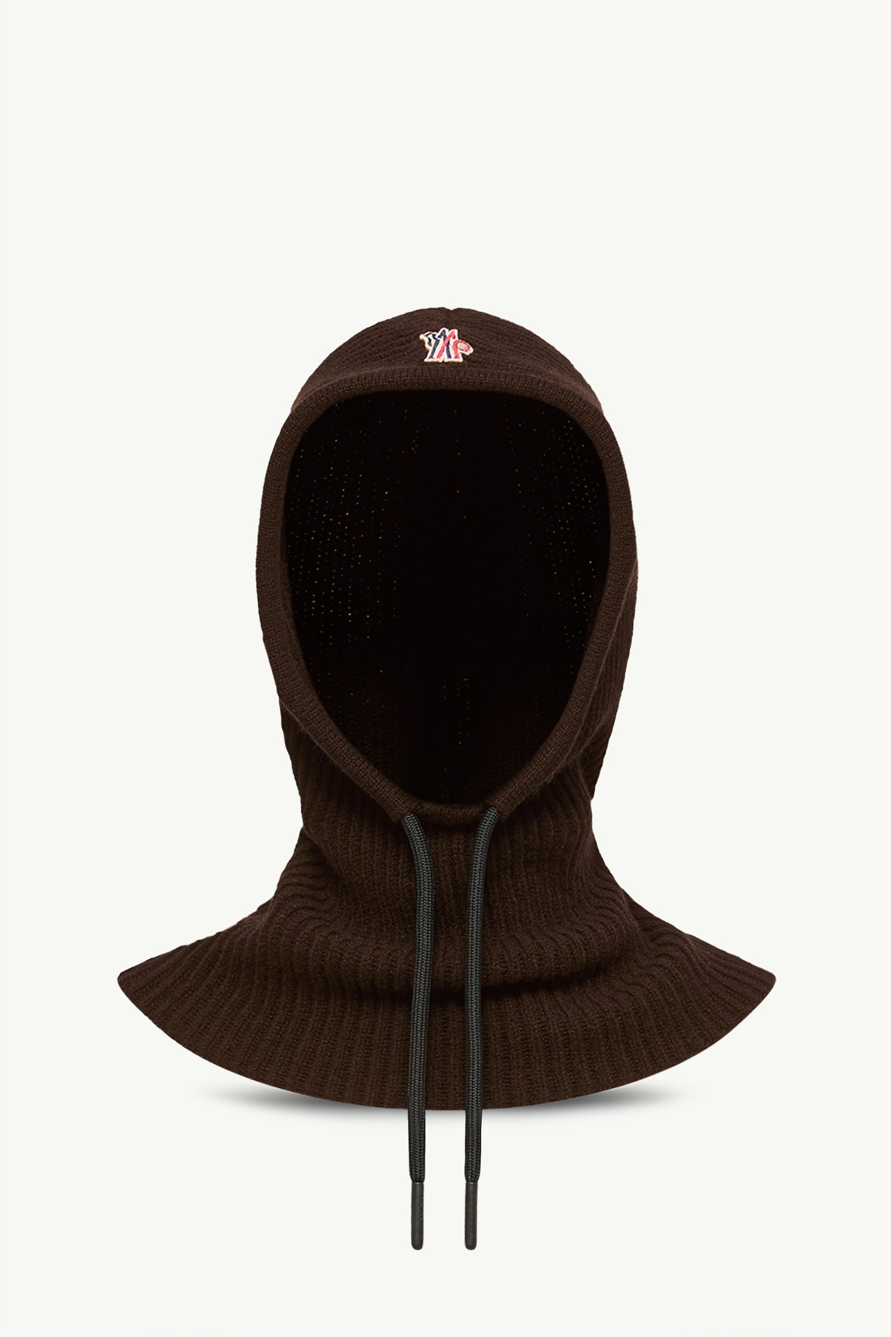 Passamontagna in lana e cashmere Donna Marrone Moncler 0