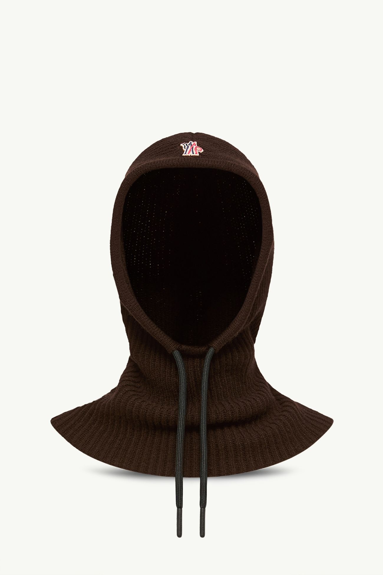 Sturmhaube aus Wolle und Kaschmir Damen Braun Moncler 0