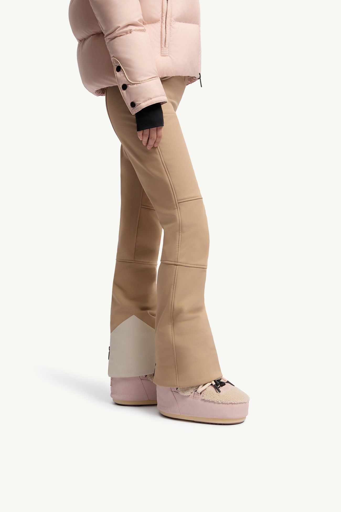 Botas de nieve bajas acolchadas Moon Boot x Moncler Grenoble Icon Mujer Rosado Moncler 1