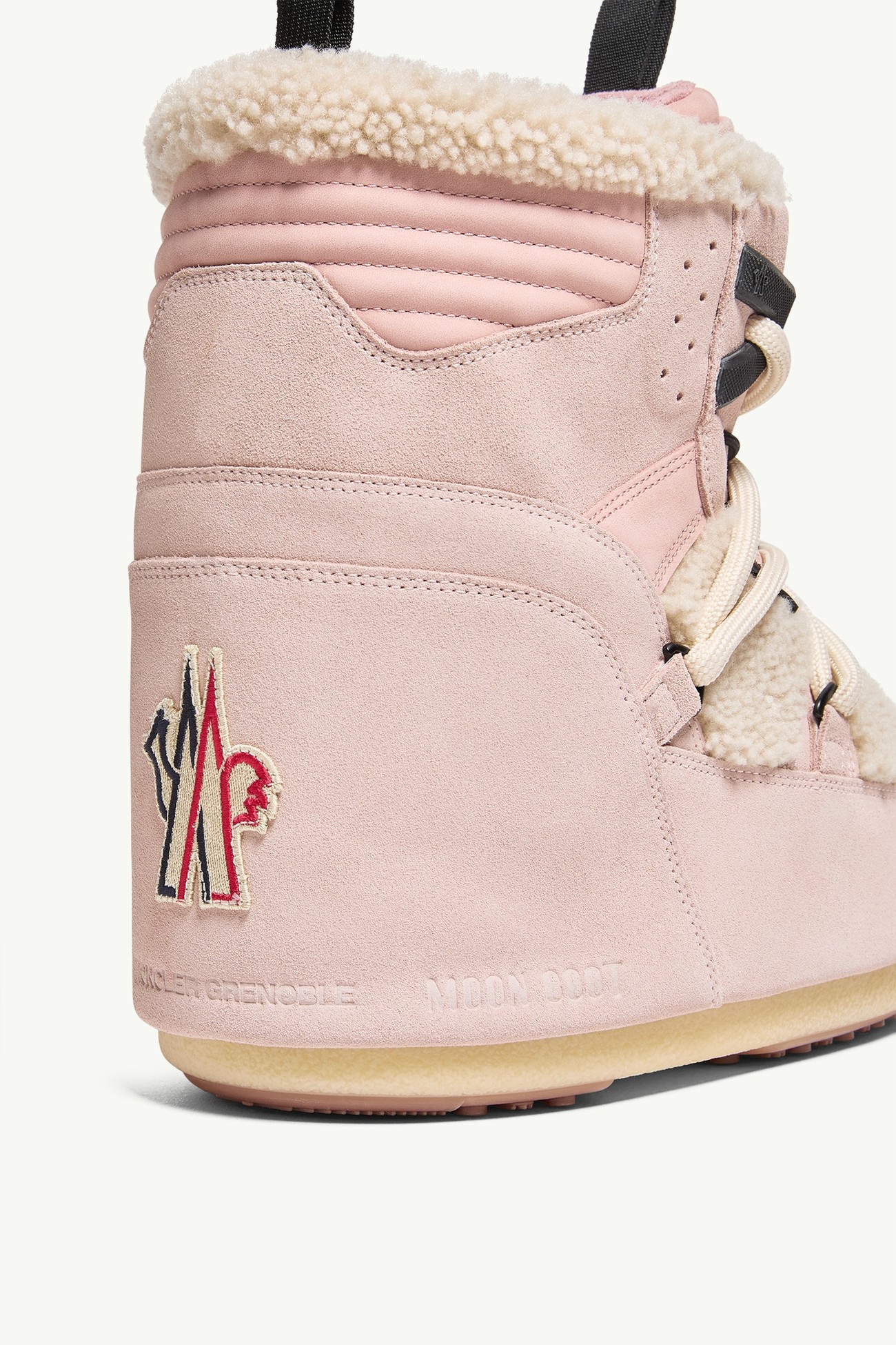 Moon Boot x Moncler Grenoble Icon Low Padded Snow Boot Women Pink Moncler 7