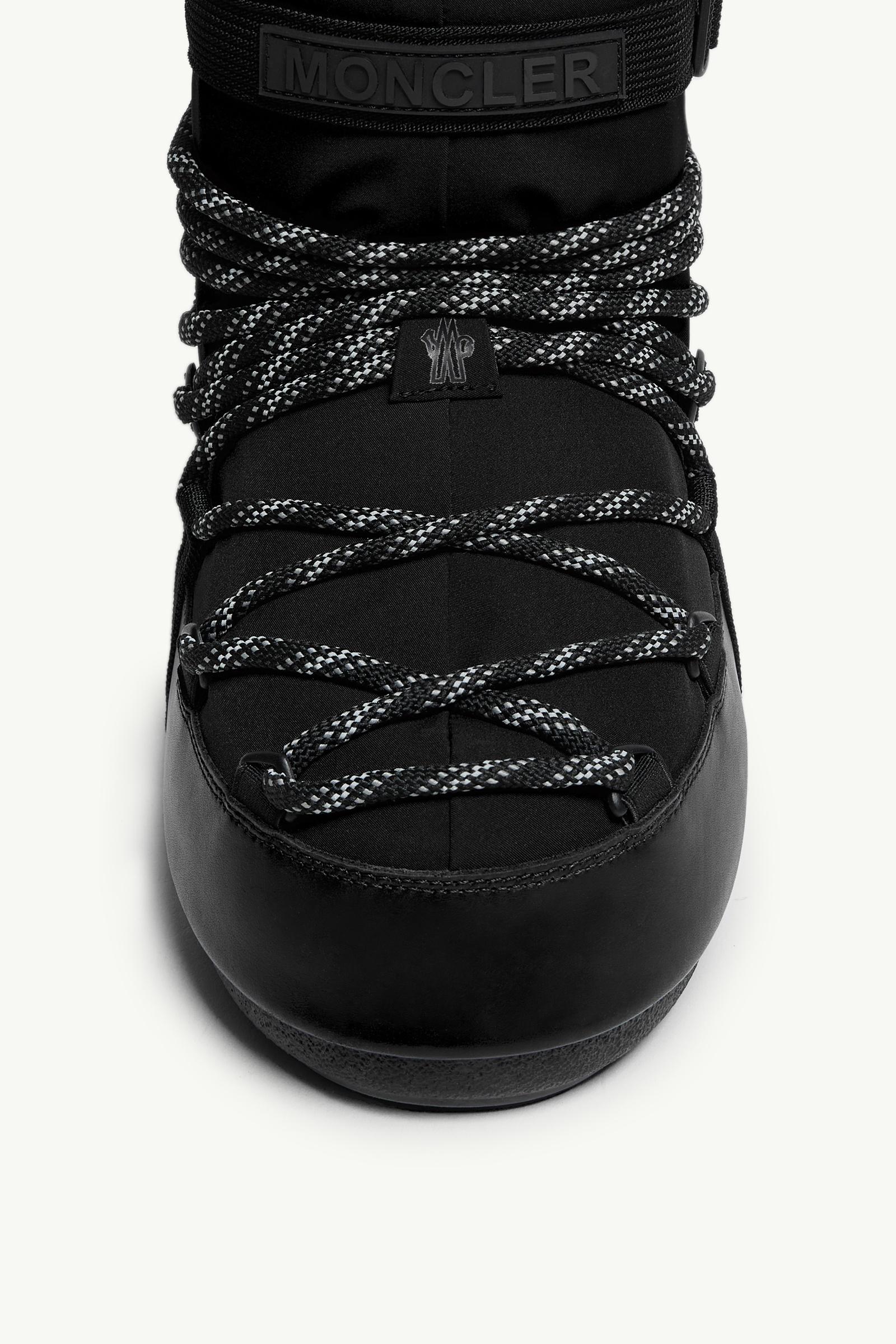 Black Moon Boot x Moncler Grenoble Icon Low Snow Boot - Boots for