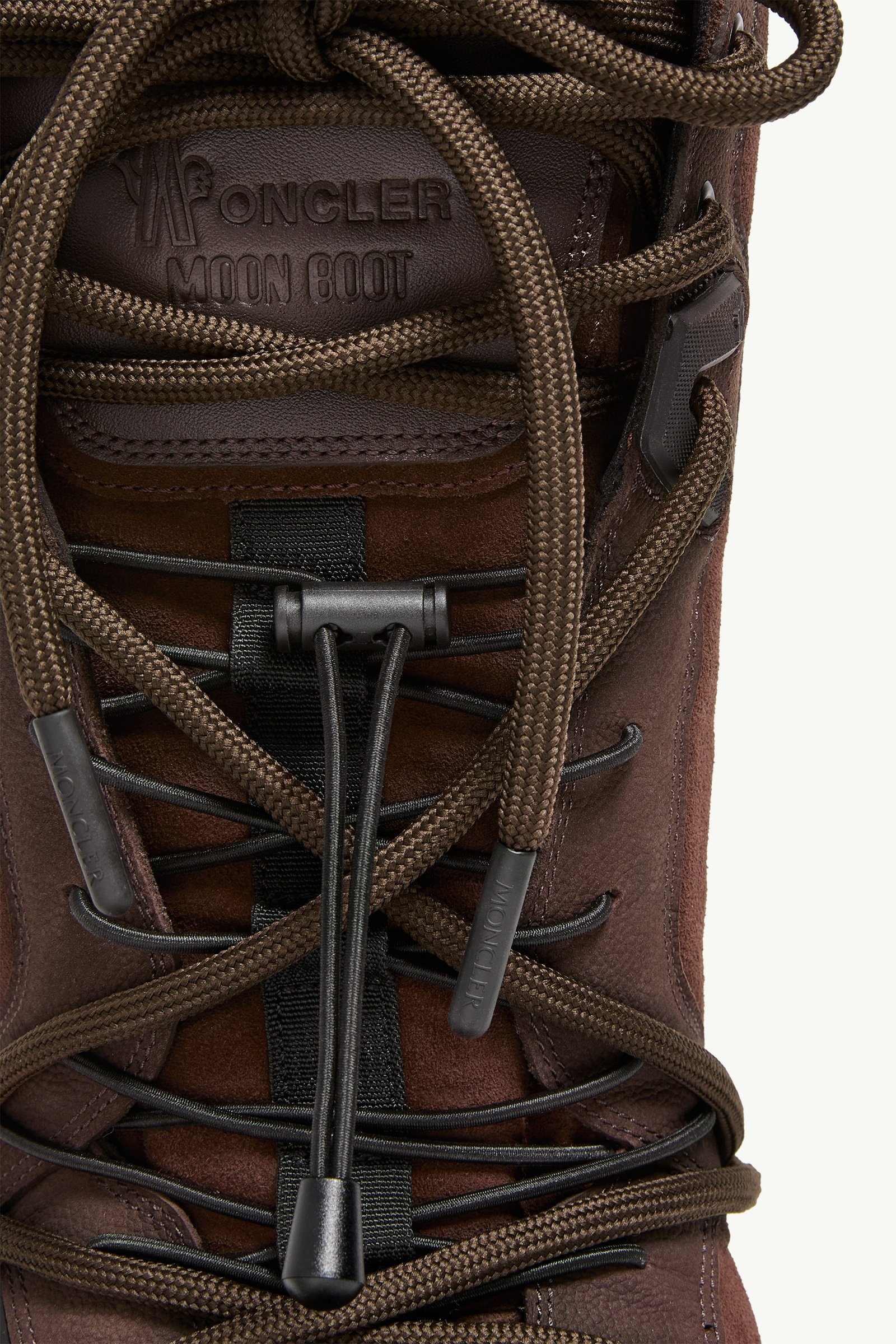 Brown Moon Boot x Moncler Grenoble Icon Rodeo Snow Boots - Boots