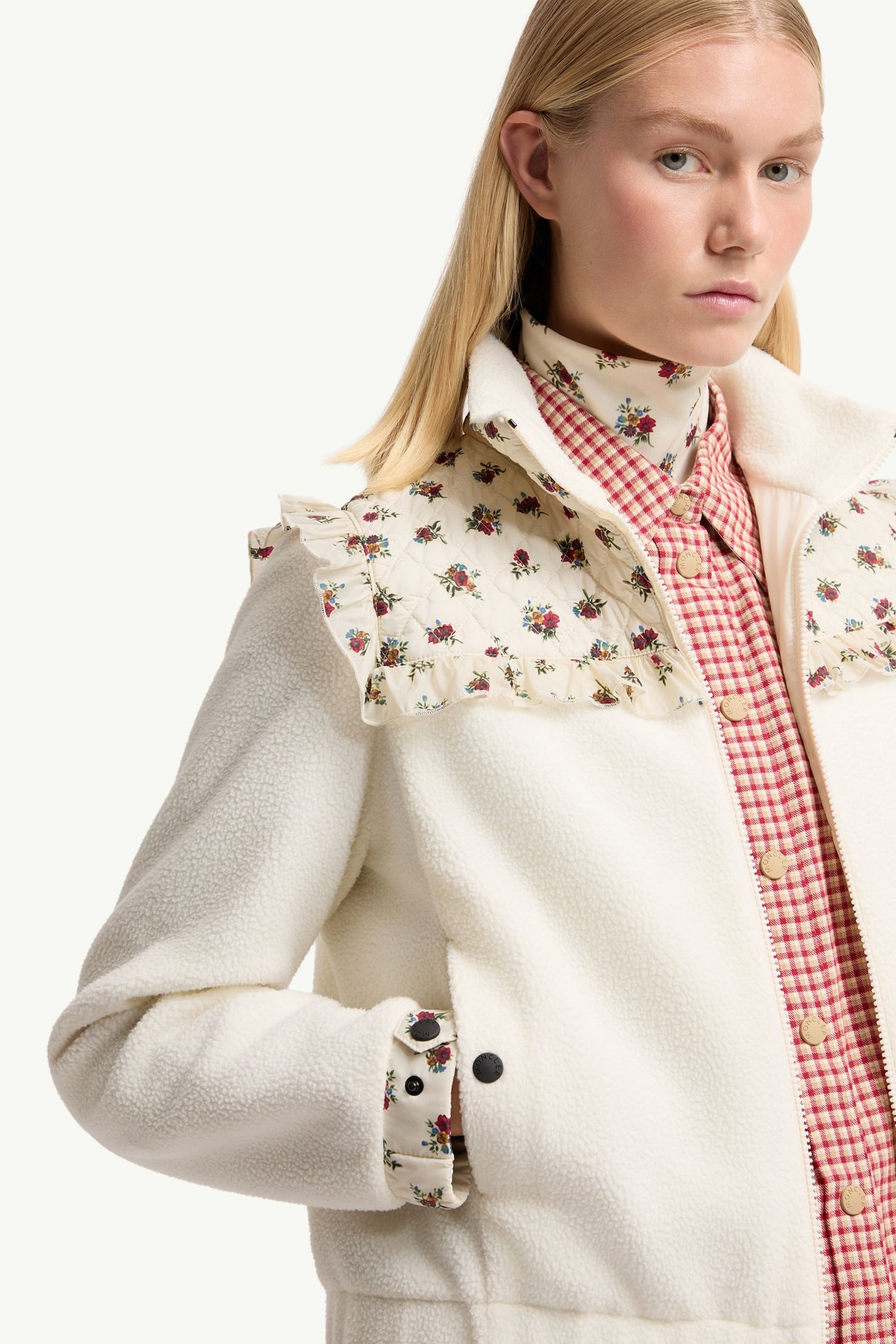 女士花卉印花卫衣 女士 白色 Moncler 5