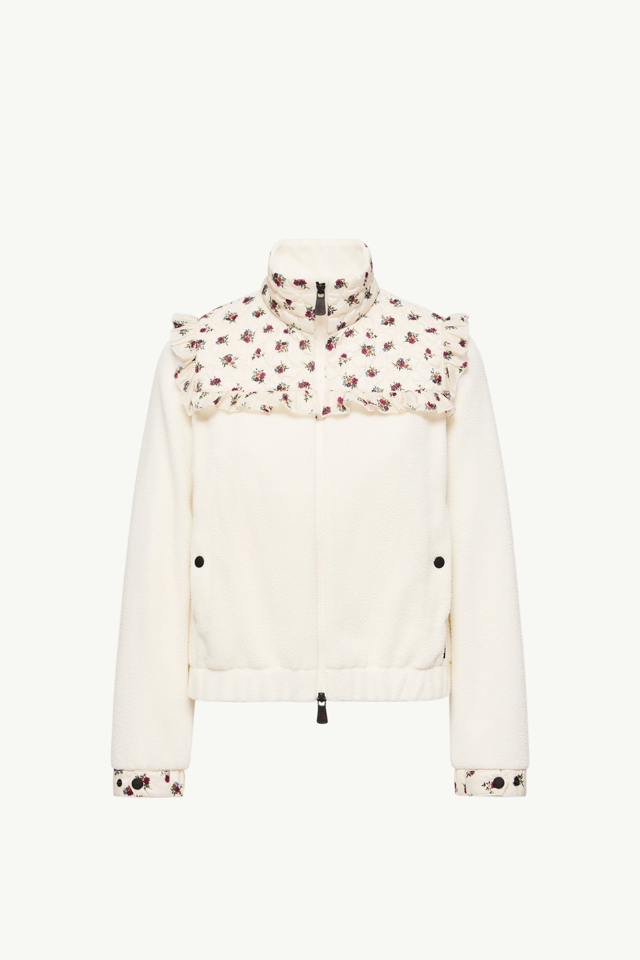 Polartec® Floral Print Sweatshirt Women White Moncler 2