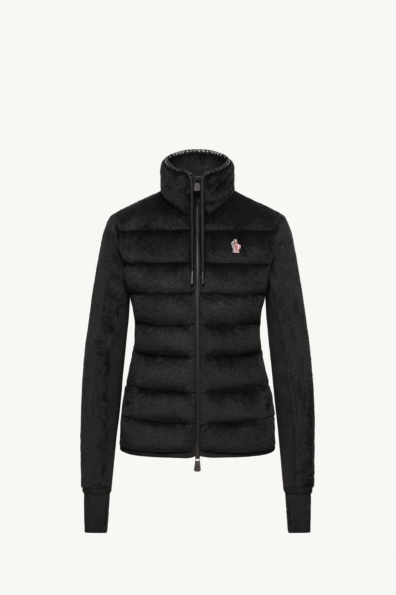 Felpa con cappuccio in Polartec® Donna Nero Moncler 2