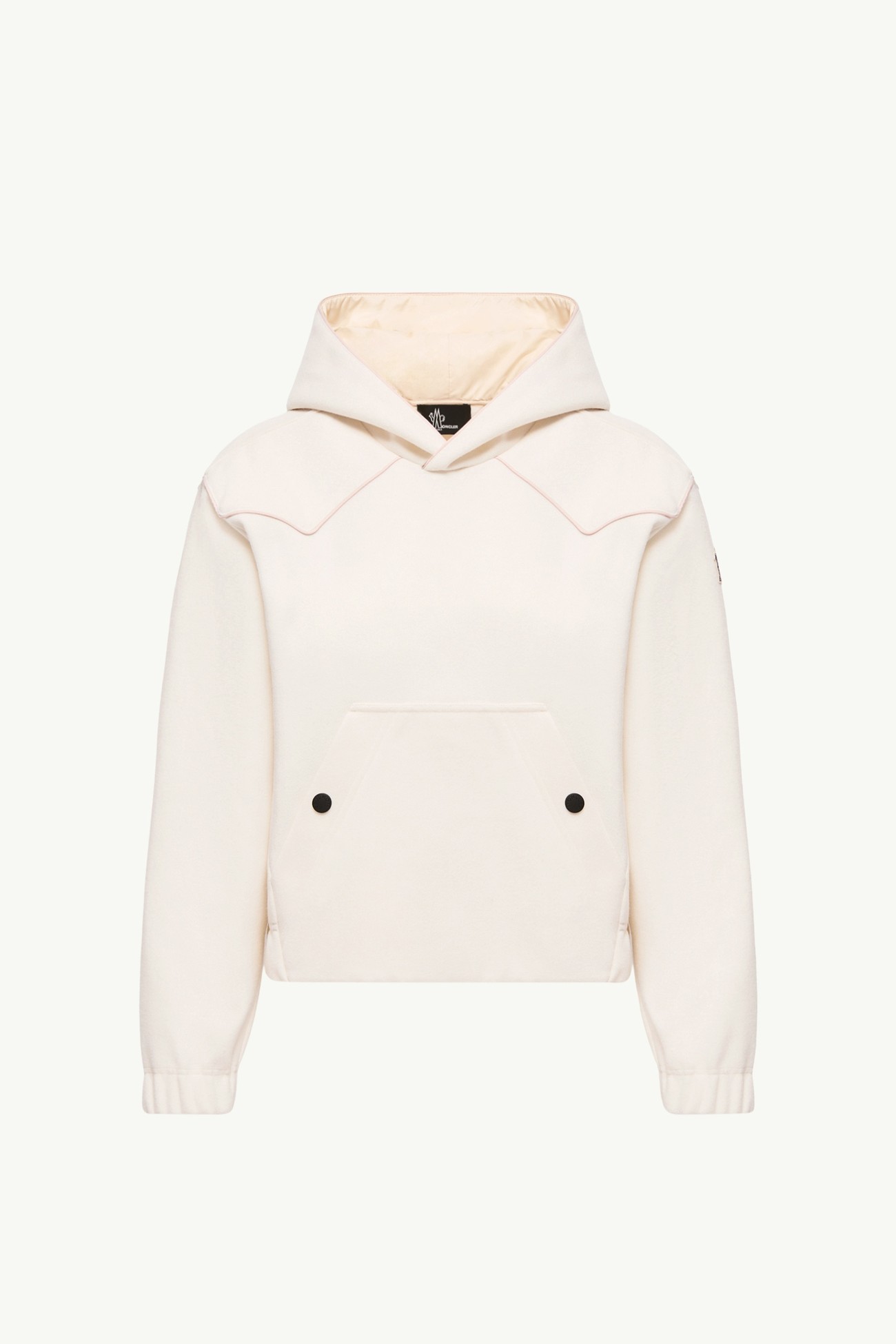 女士双面针织连帽卫衣 女士 白色 Moncler 2