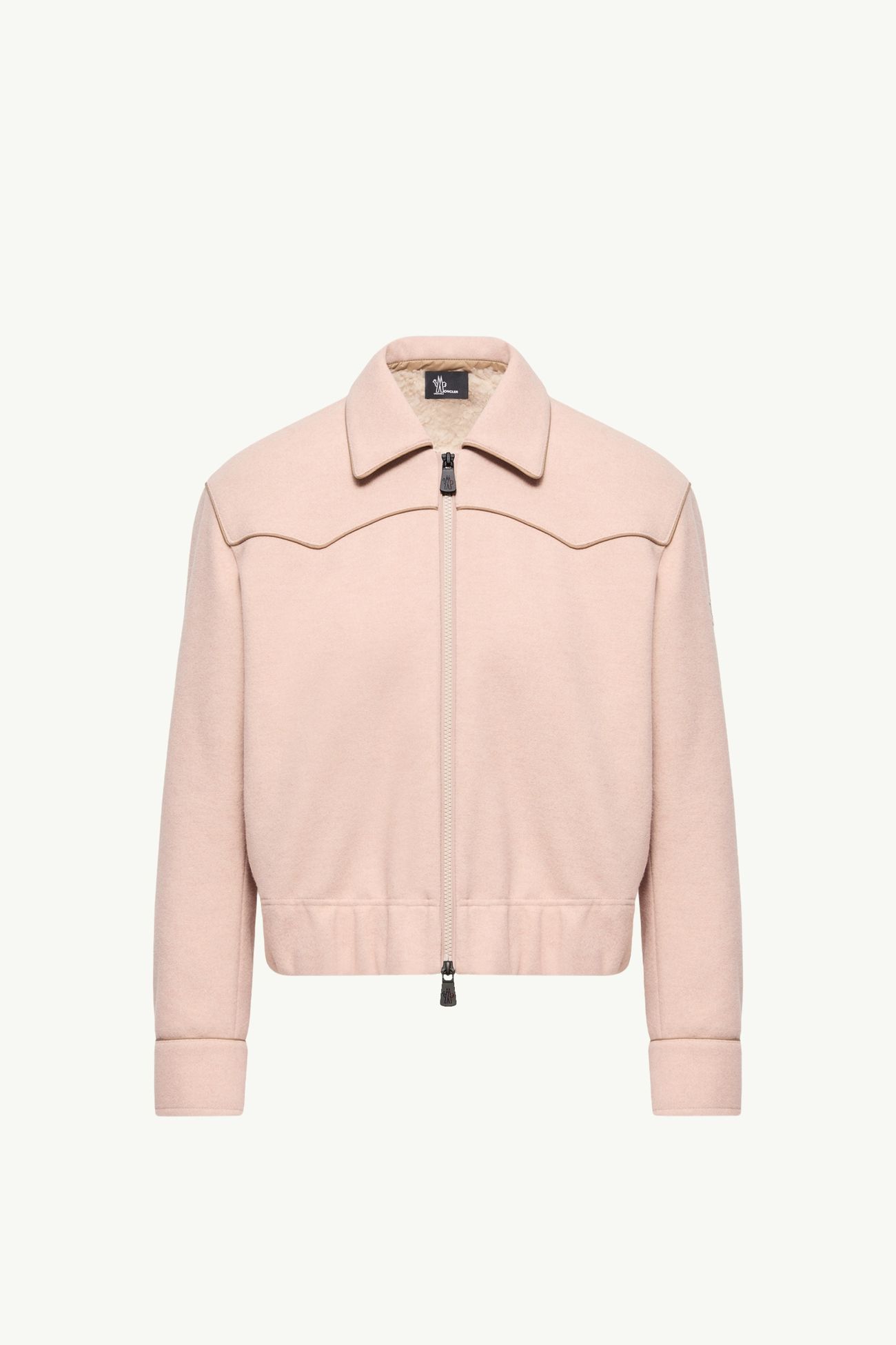 棉毛布恤衫式外套 女士 粉紅色 Moncler 2
