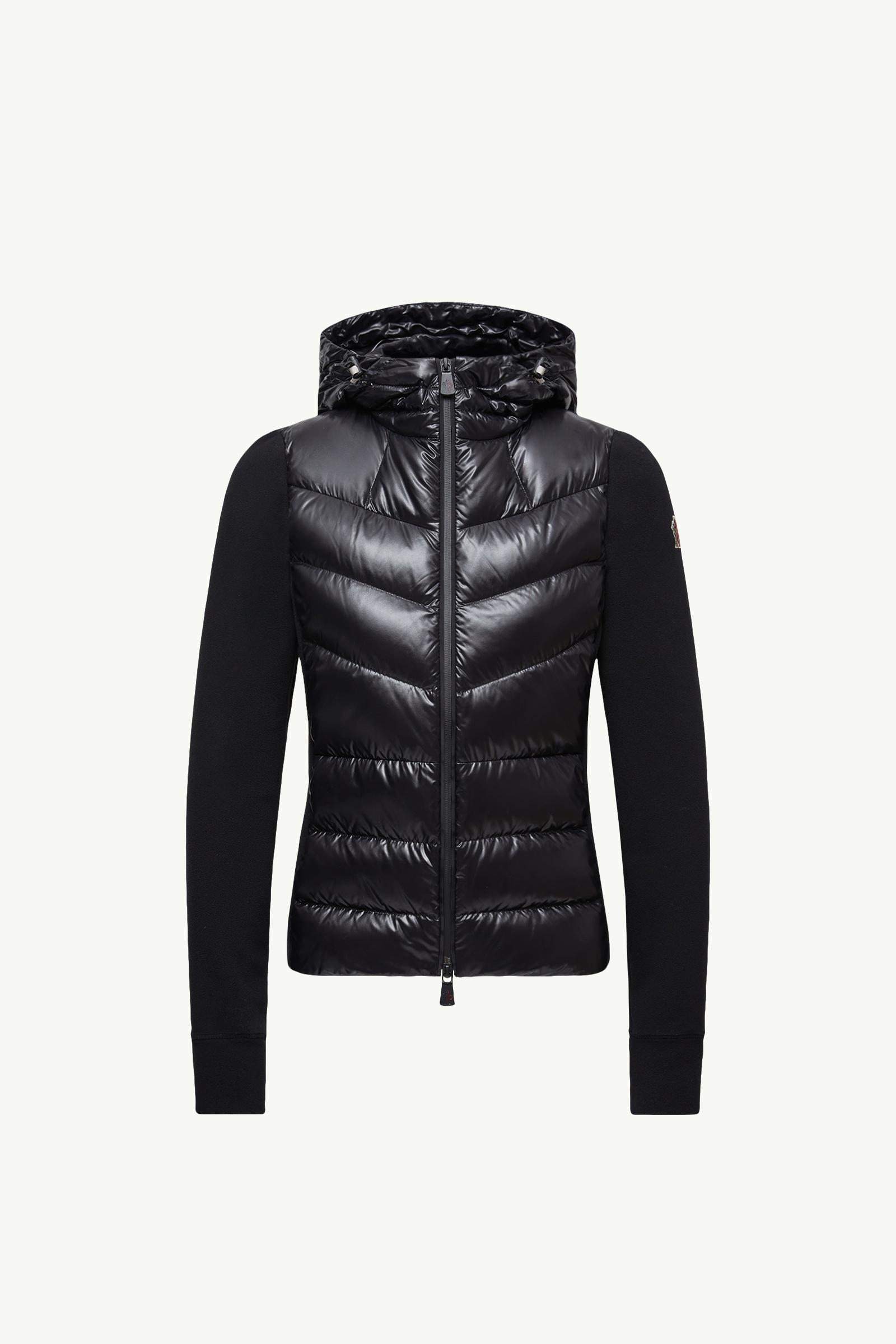 Padded Zip-Up Hoodie Women Black Moncler, 1 of 0