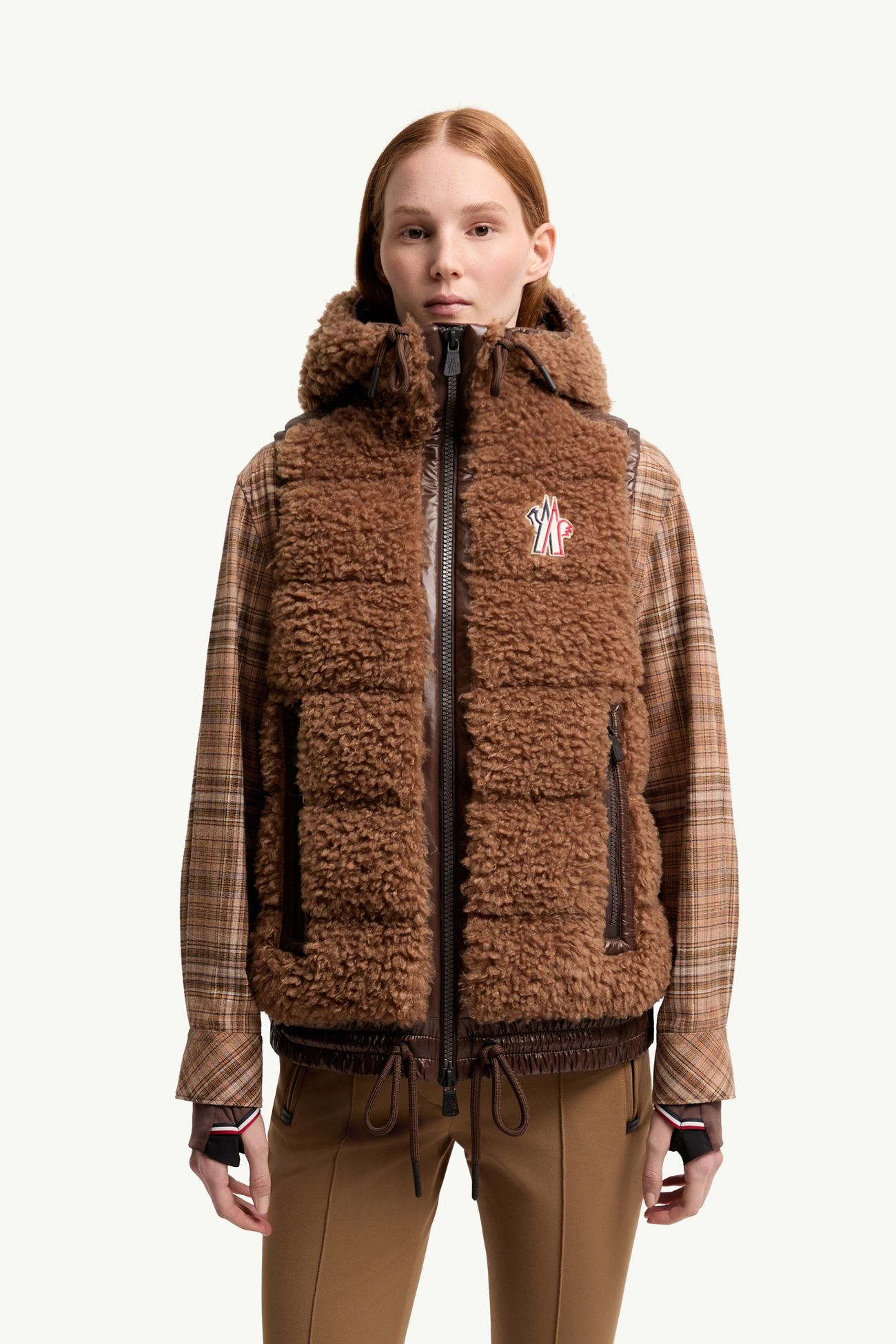 ベスト レディース ブラウン Moncler 3