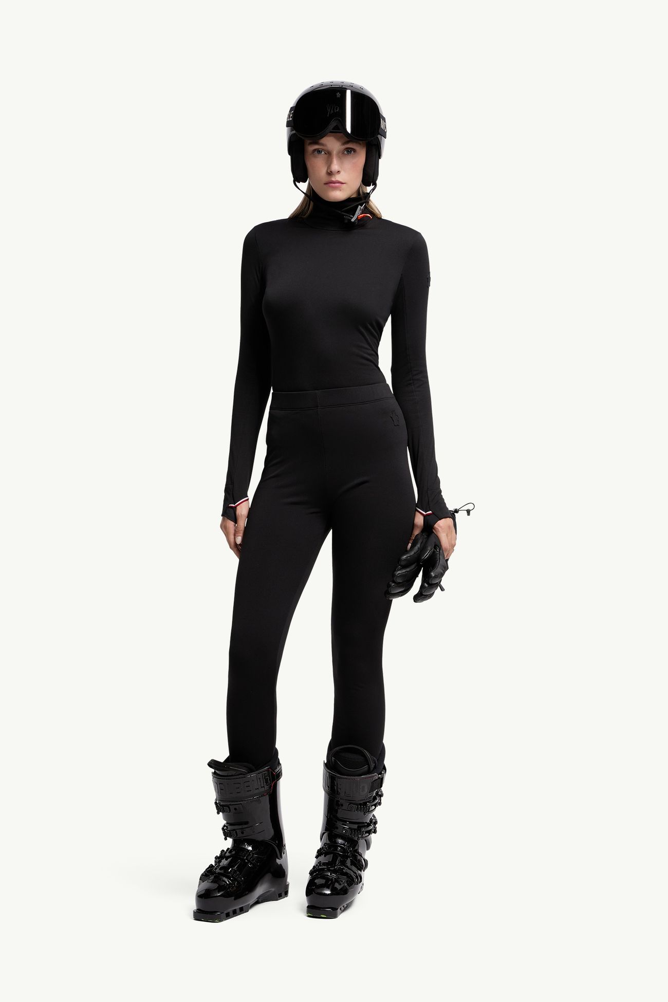Polartec® Leggings Damen Schwarz Moncler 0