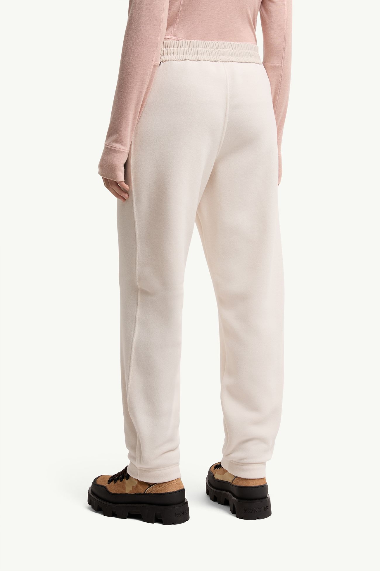 Pantaloni sportivi Polartec® Donna Beige Chiaro Moncler 4