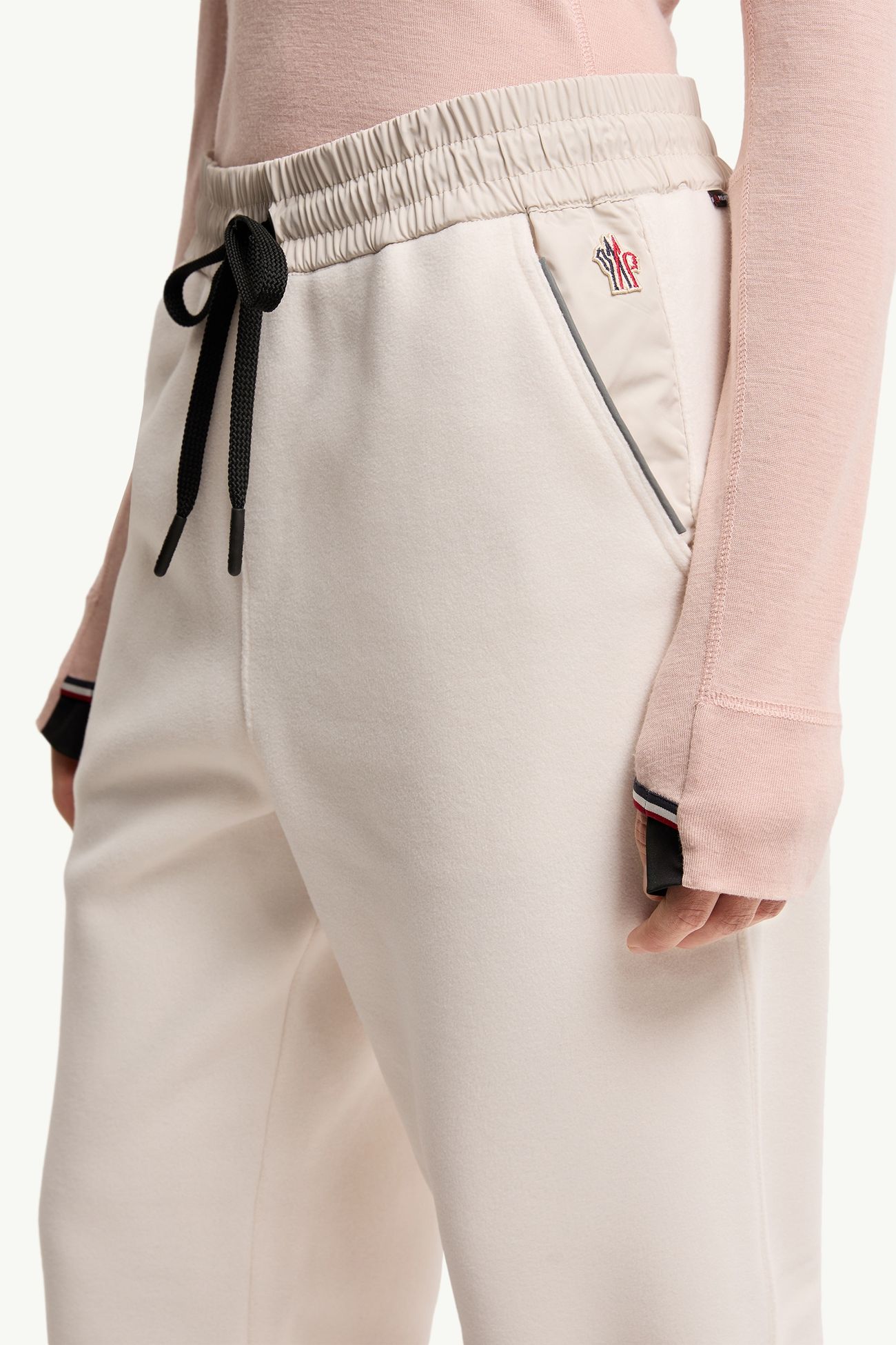 Polartec® Track Trousers Women Light Beige Moncler 5