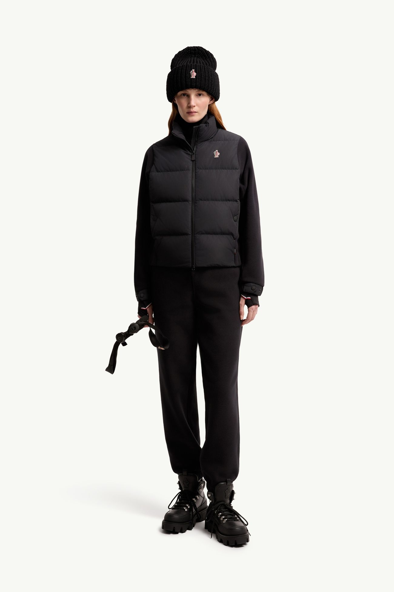 Pantalon de survêtement en Polartec® Femmes Noir Moncler 0