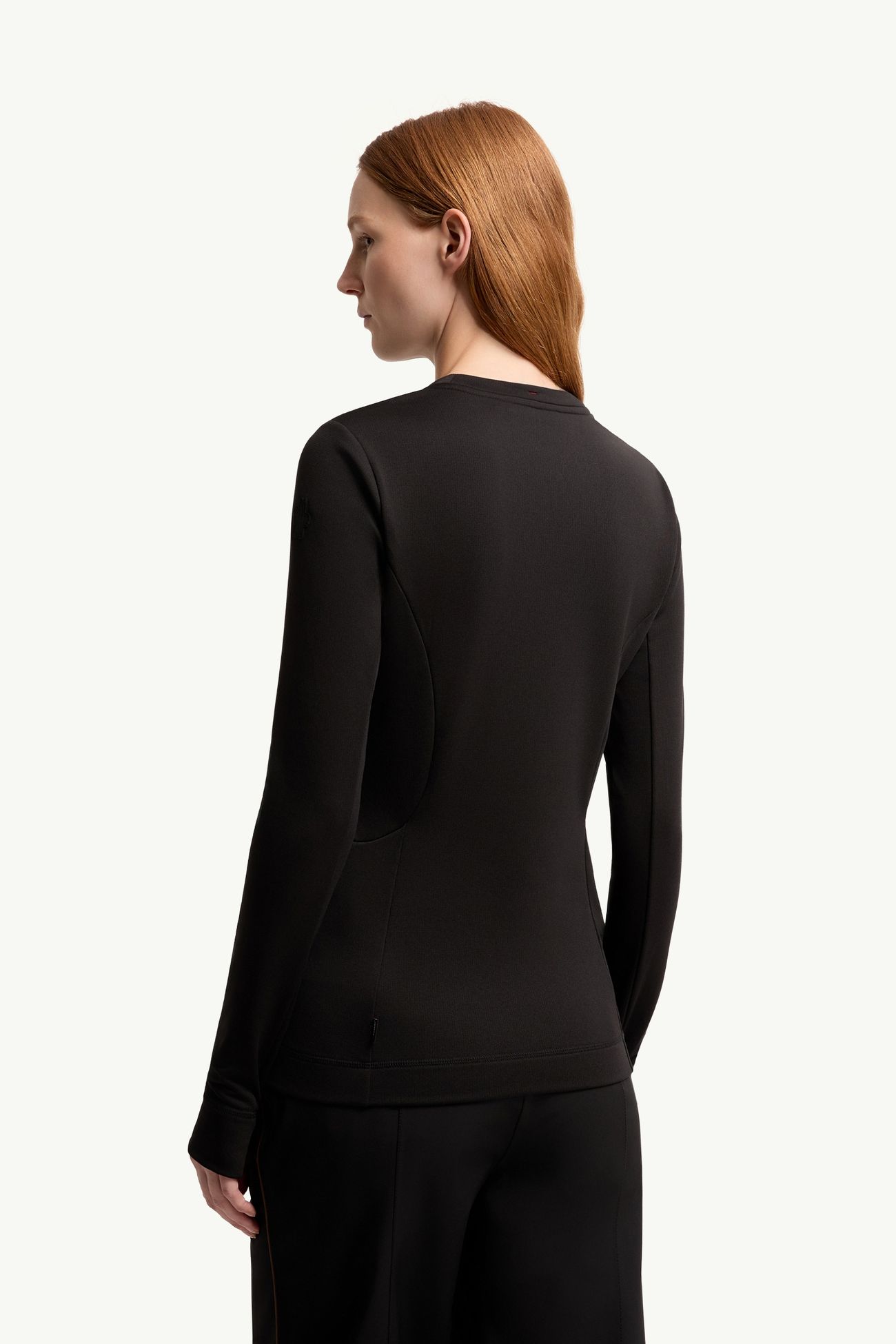 Polartec® Half-Zip Polo Neck Women Black Moncler 4