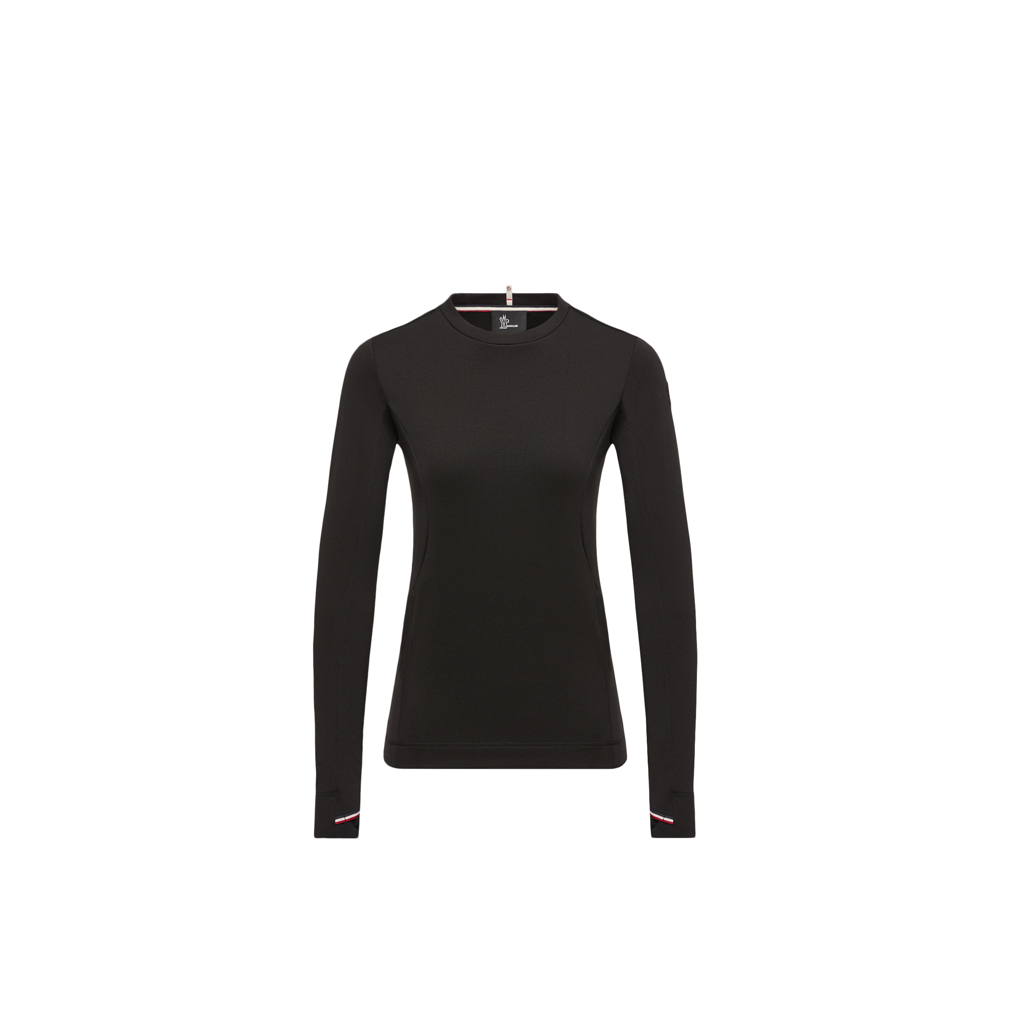 Grenoble Polartec Sweatshirt for Women in Black, Size: L, Moncler