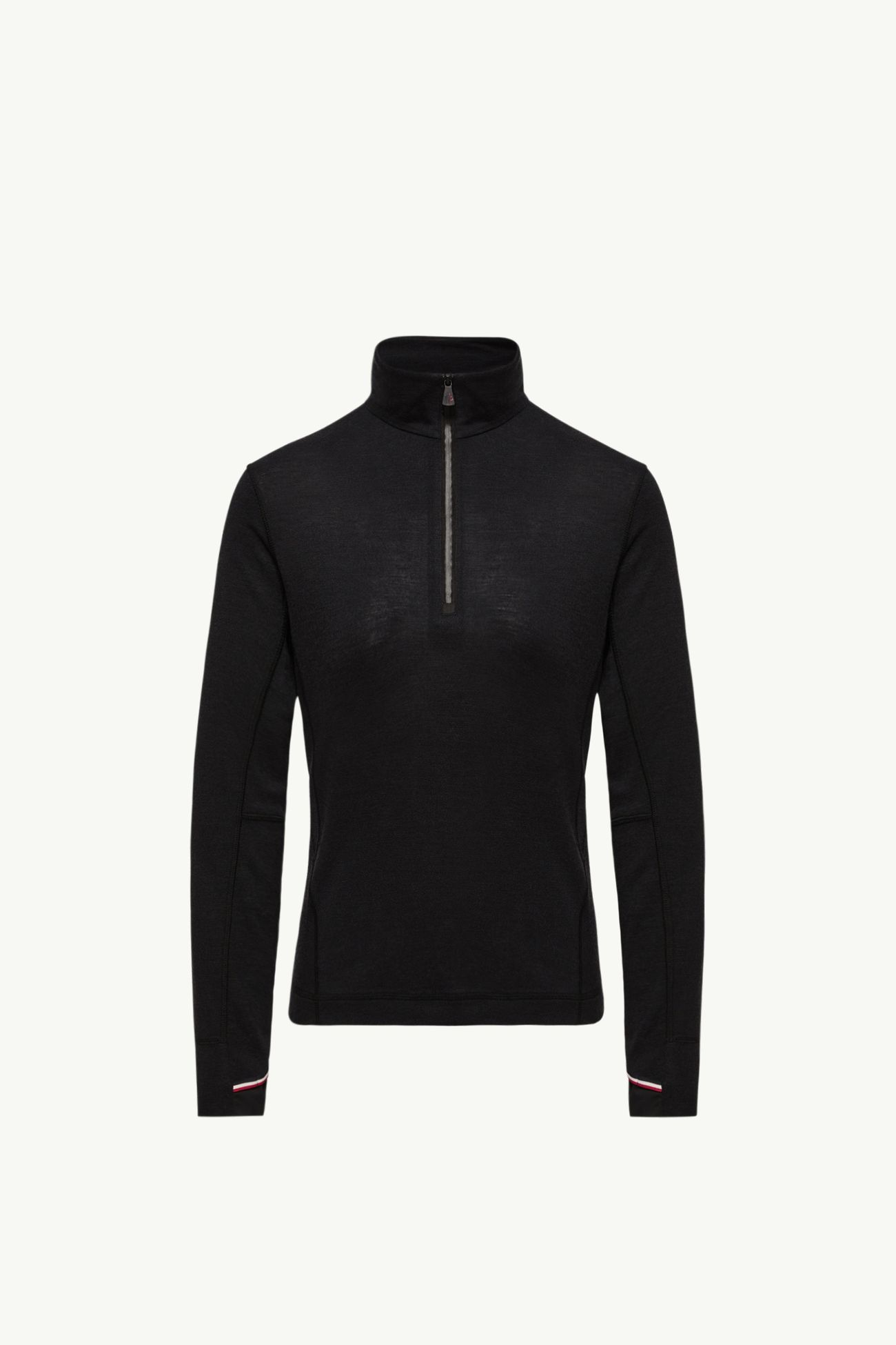 Dolcevita in misto lana e seta Donna Nero Moncler 2