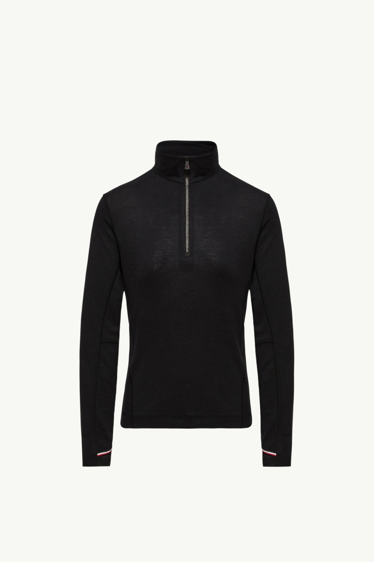Dolcevita in misto lana e seta Donna Nero Moncler 2